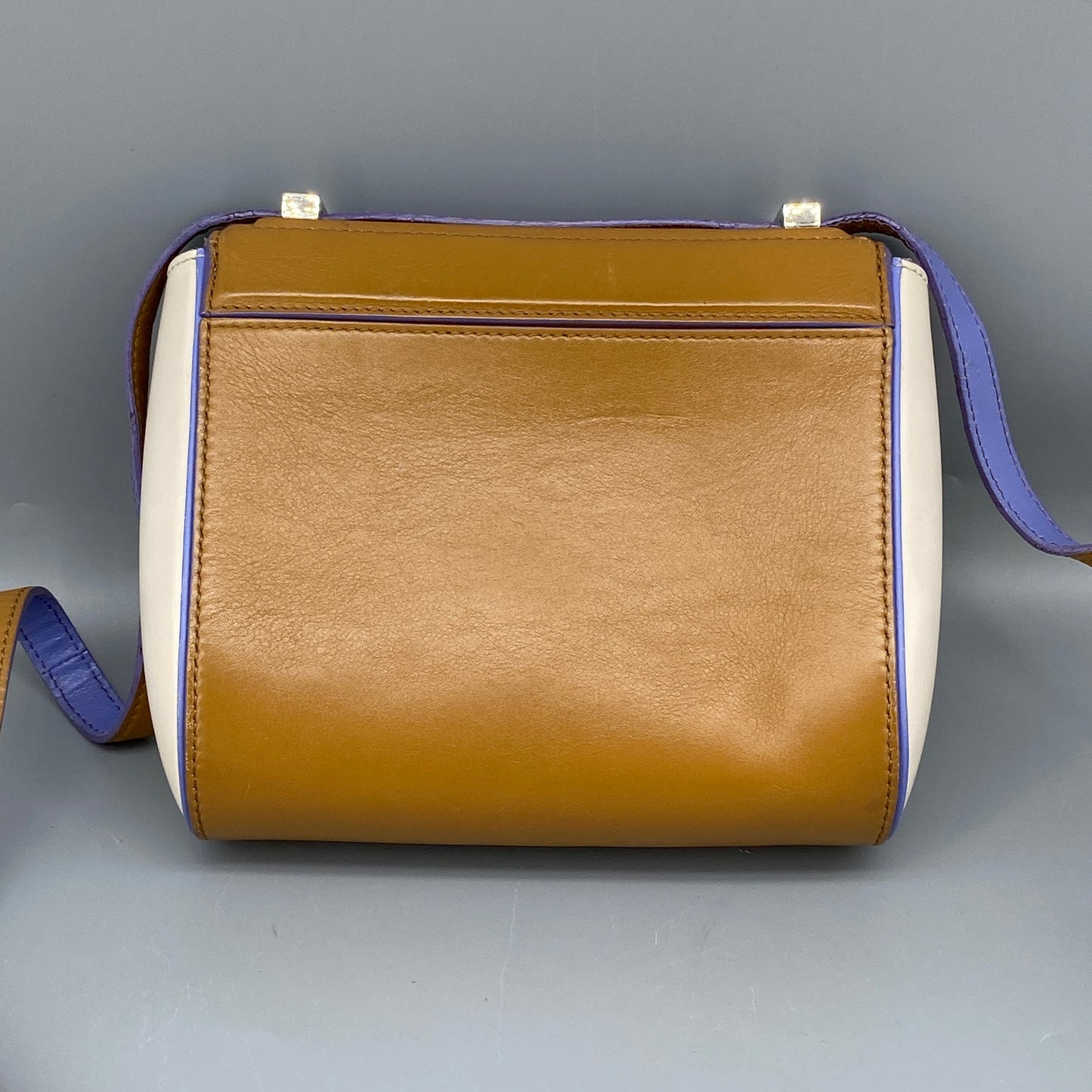 Givenchy Pandora Pure Crossbody Bag Caramel Purple White