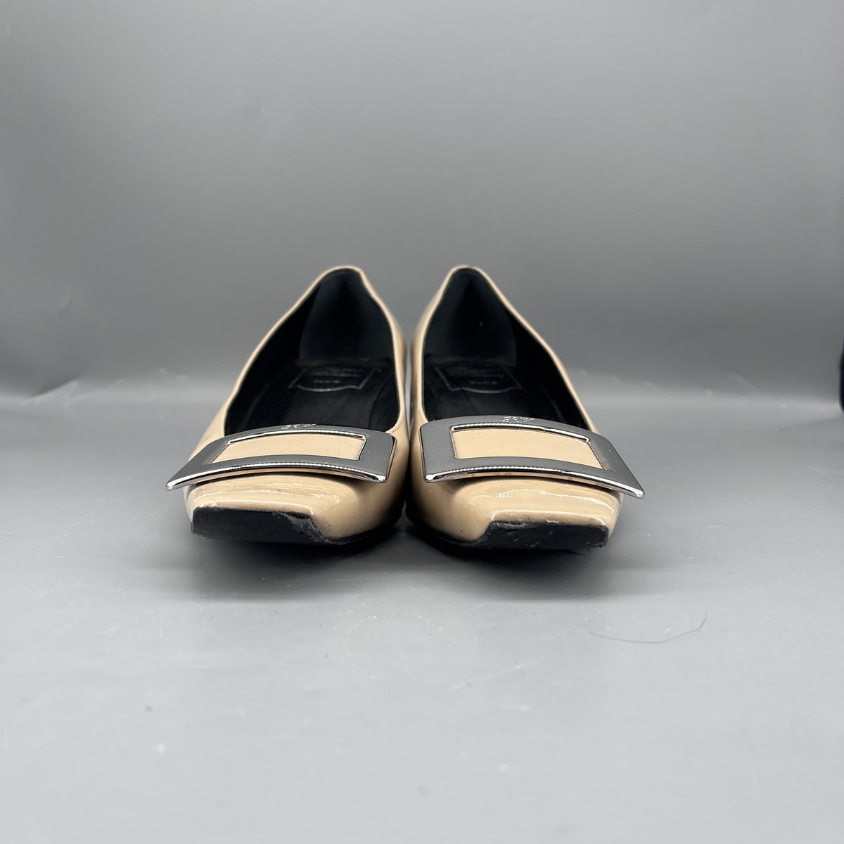 Roger Vivier Women Belle Vivier Square Buckle Pumps size 36