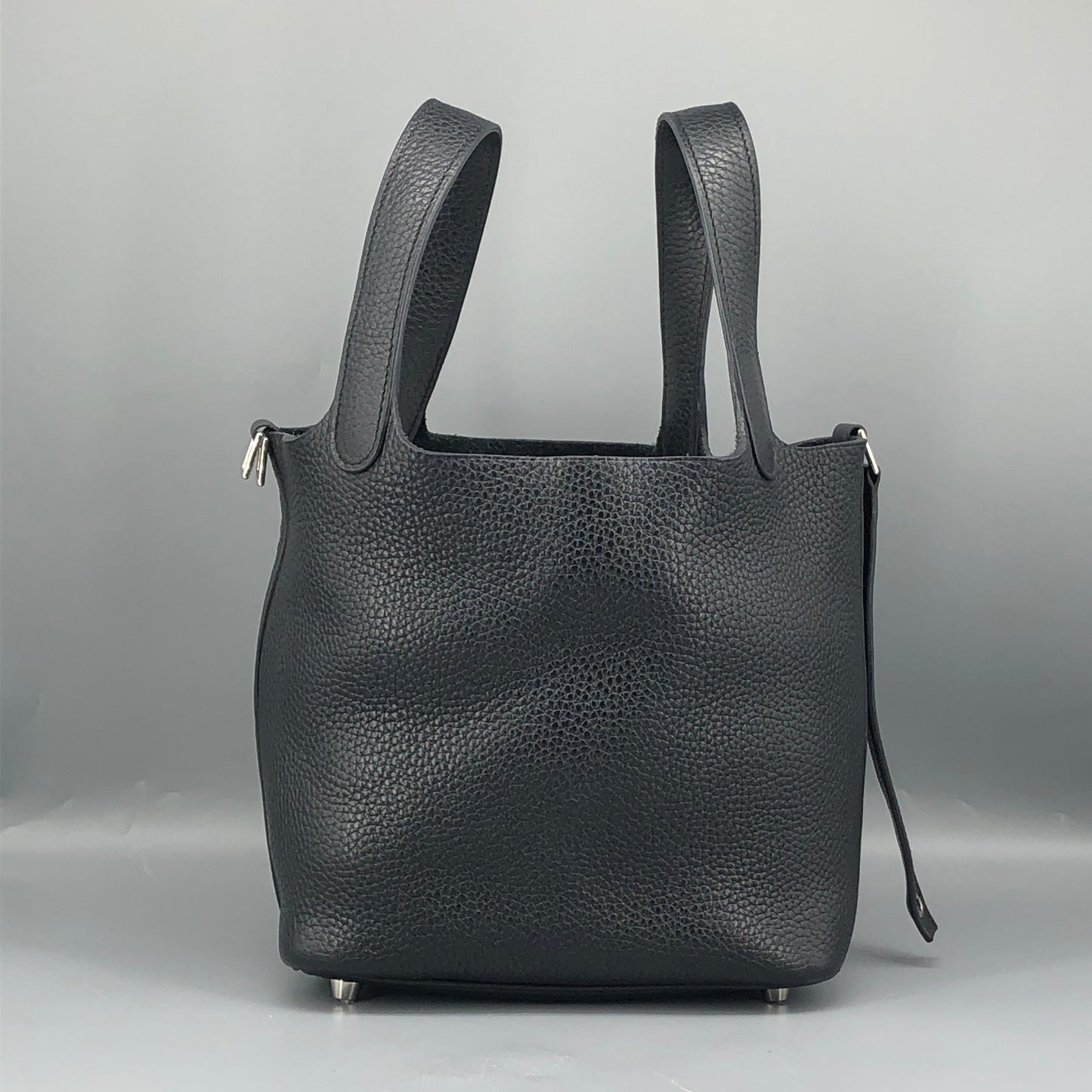 Hermes 2018 Picotin Lock 18 Bucket Bag  Black