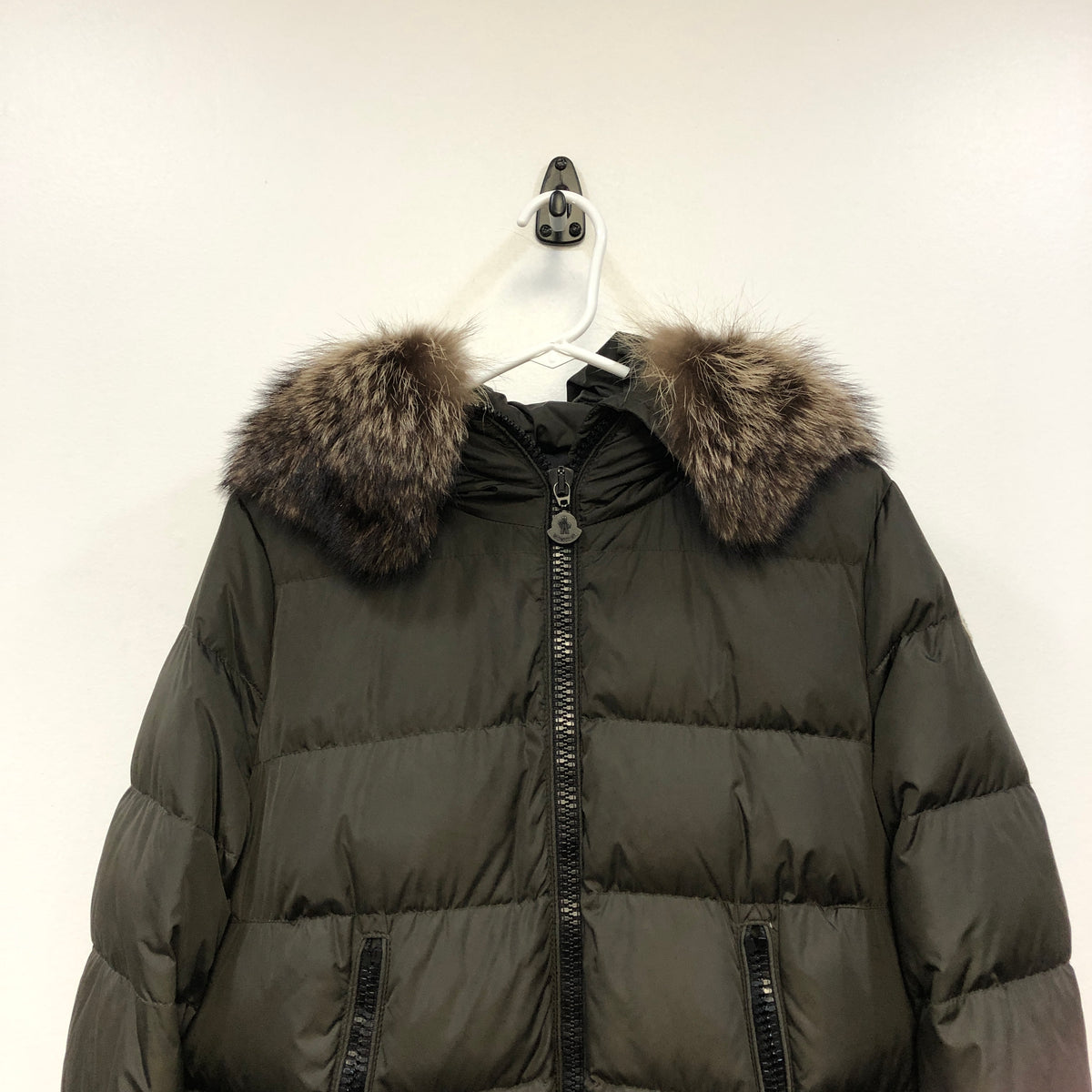 Moncler Oliver Green Down Coat size 1