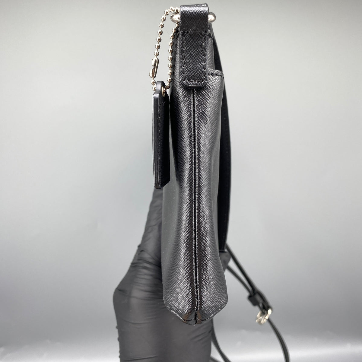 Coach Black Leather Crossbody Bag