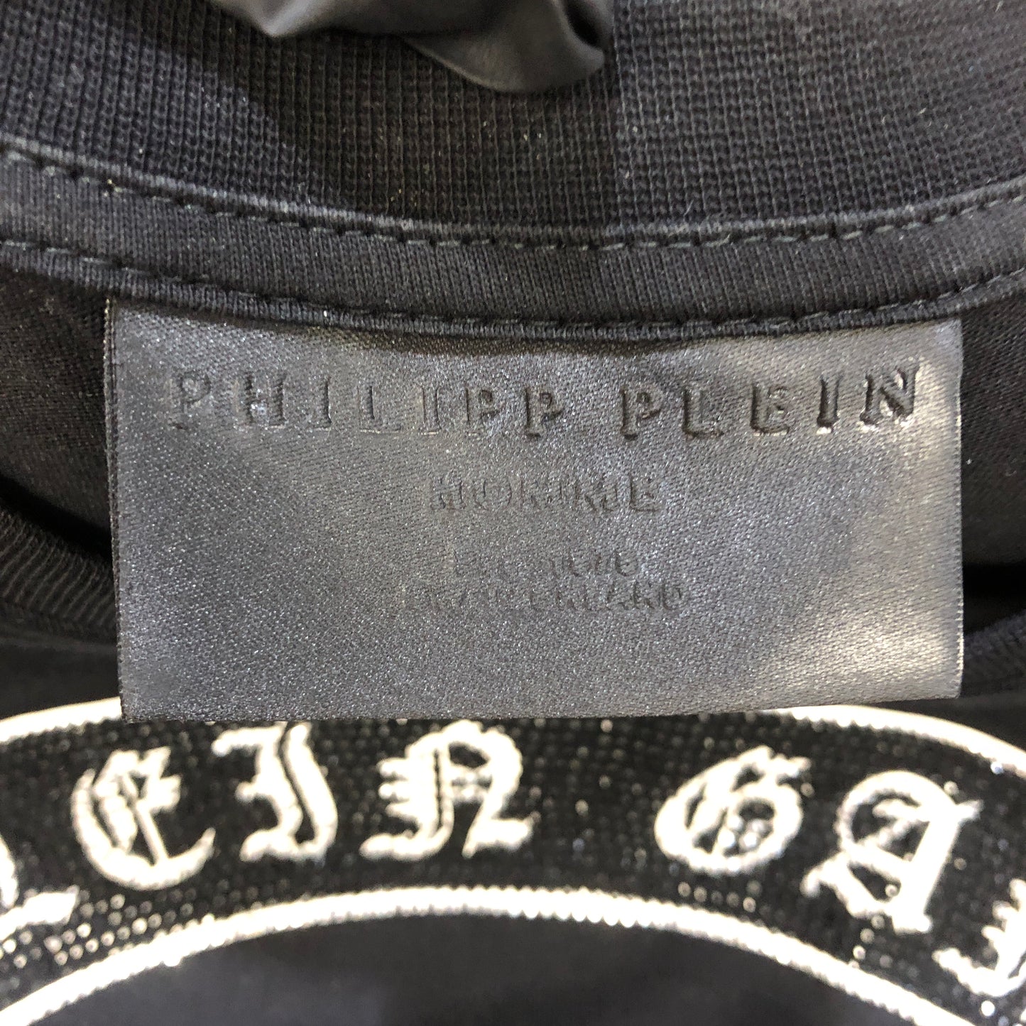 Philipp Plein Skull Embellished T-Shirt Size M