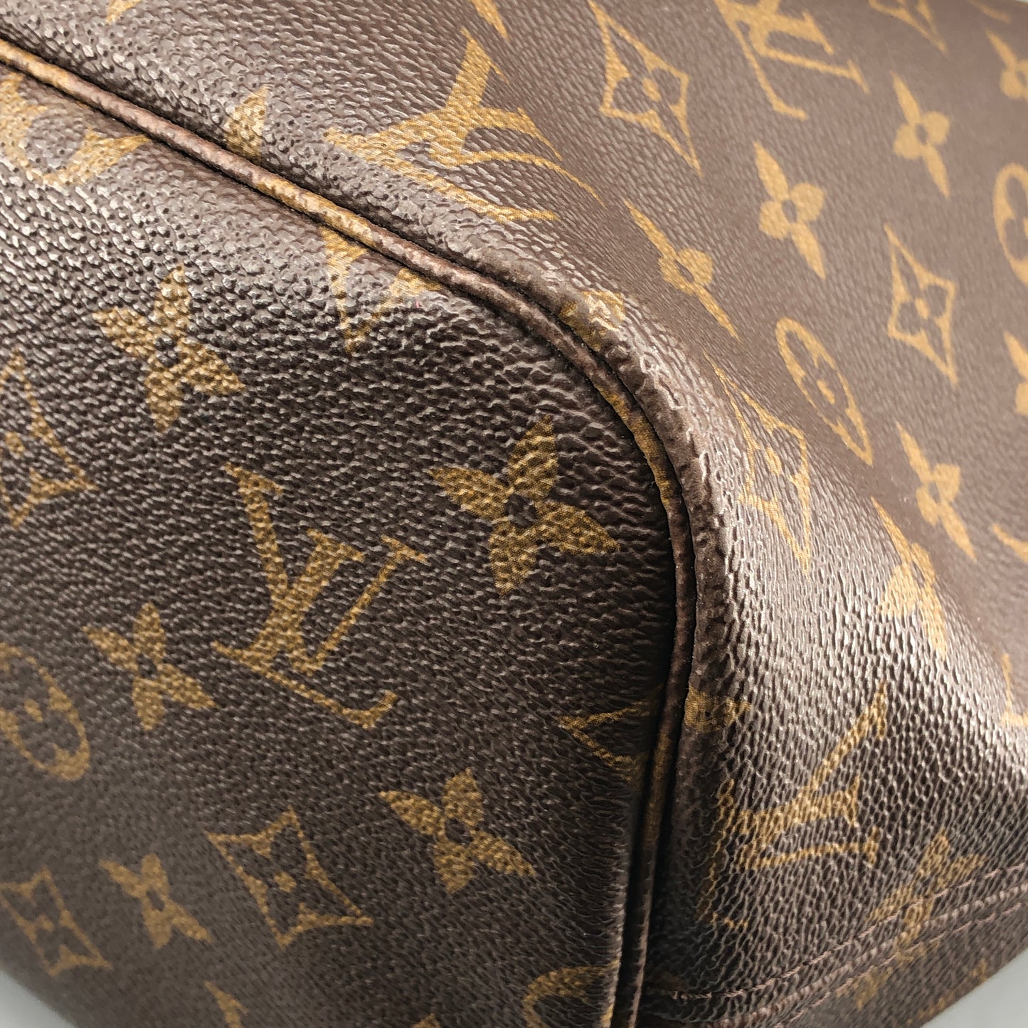 Louis Vuitton Monogram Canvas Neverfull MM Tote Bag  Brown