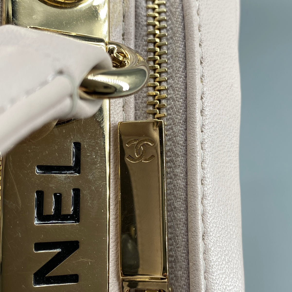 Chanel Lambskin Quilted Trendy CC Bowling Mini Bag blush pink