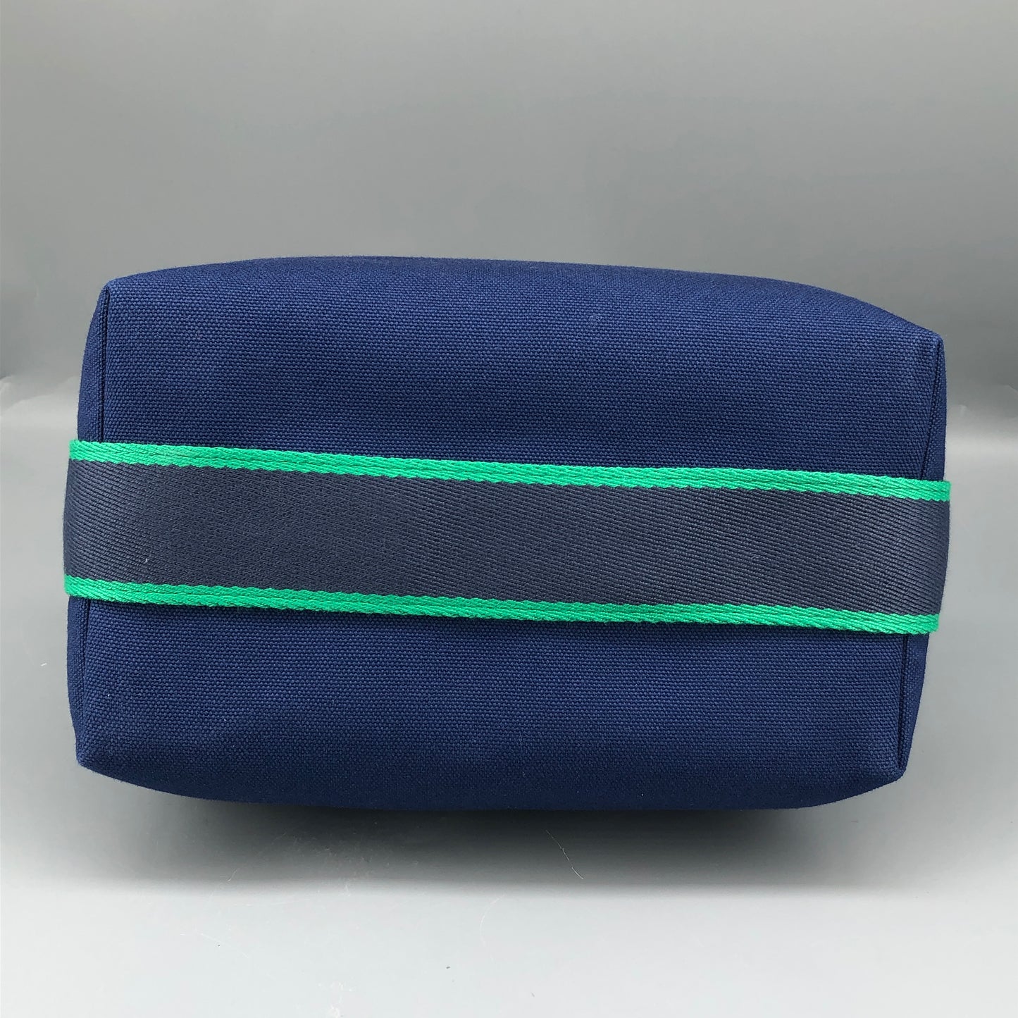 Hermes Blue/Green Cotton Canvas Small Bride-A-Brac Case