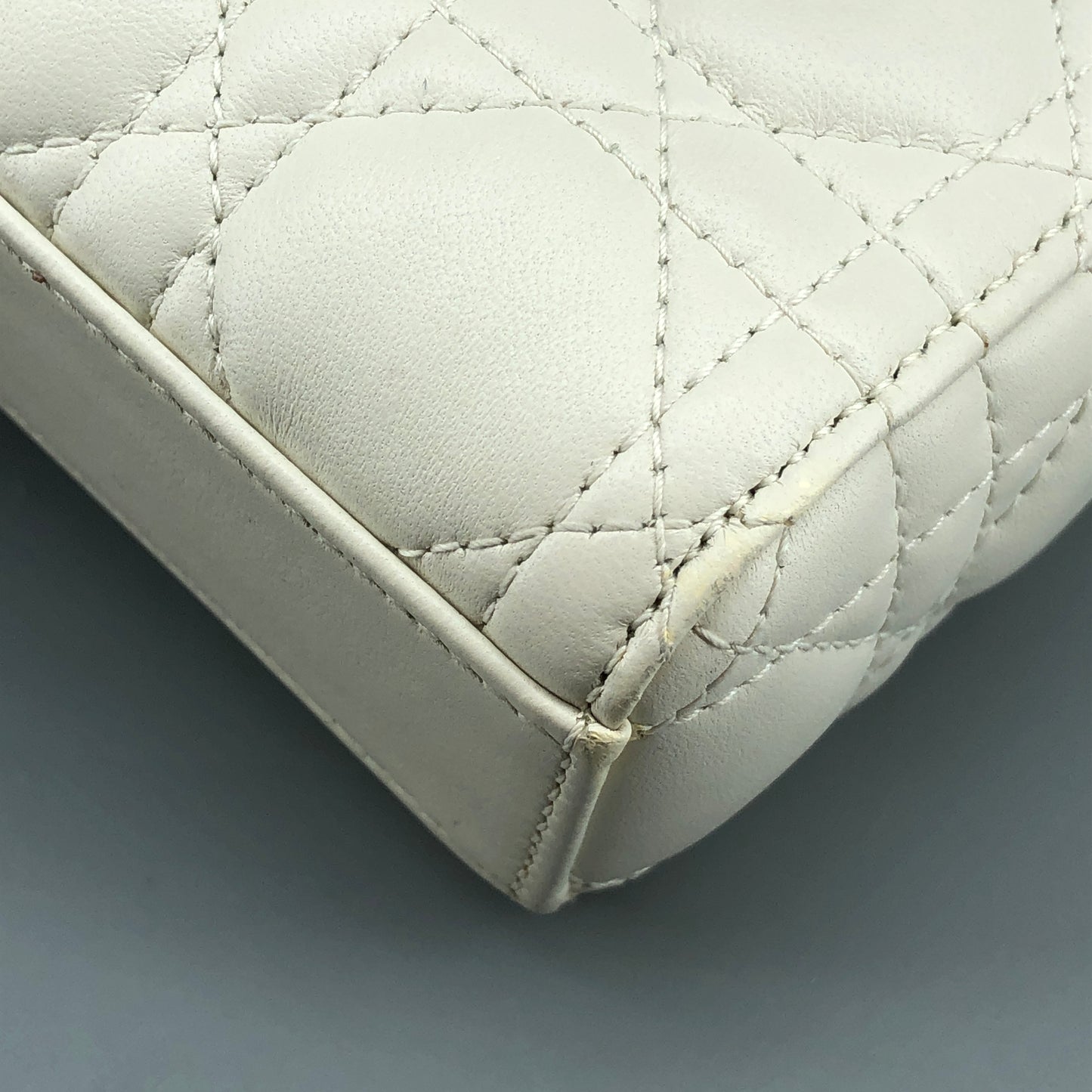 Christian Dior Lady D-Joy Small Crossbody Bag Cream