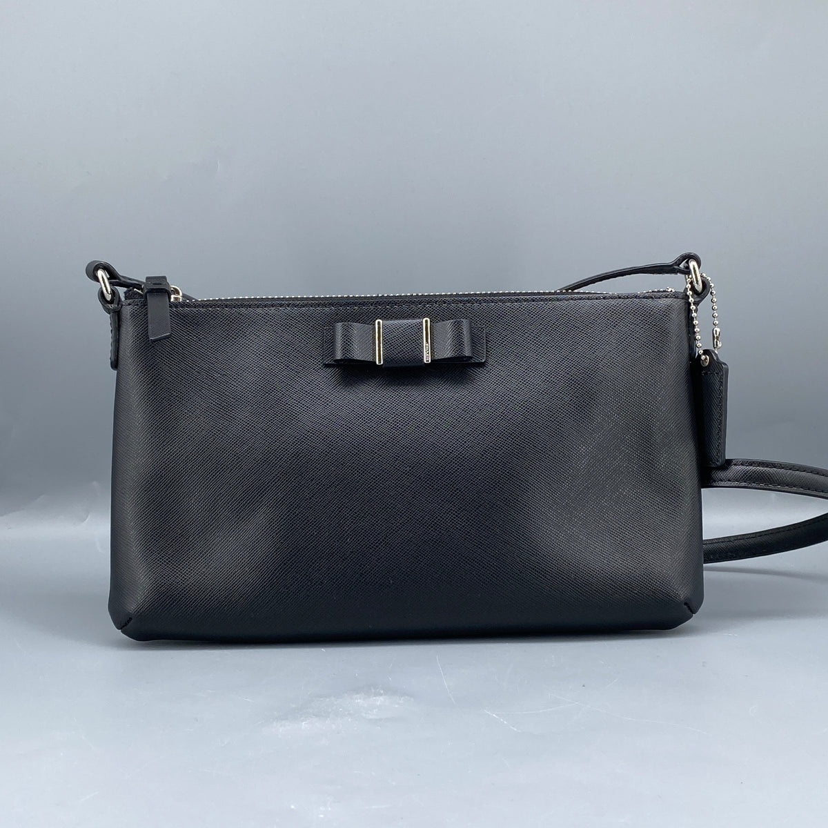 Coach Black Leather Crossbody Bag