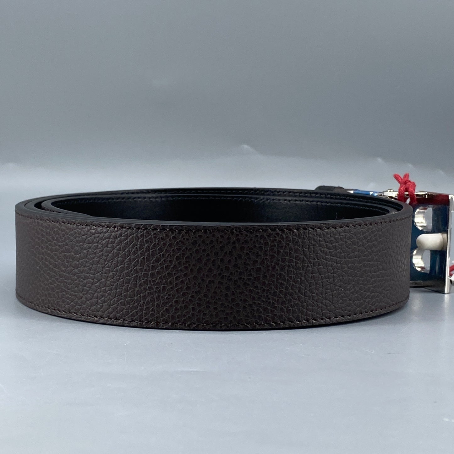 Bally Black Leather Men's Belt