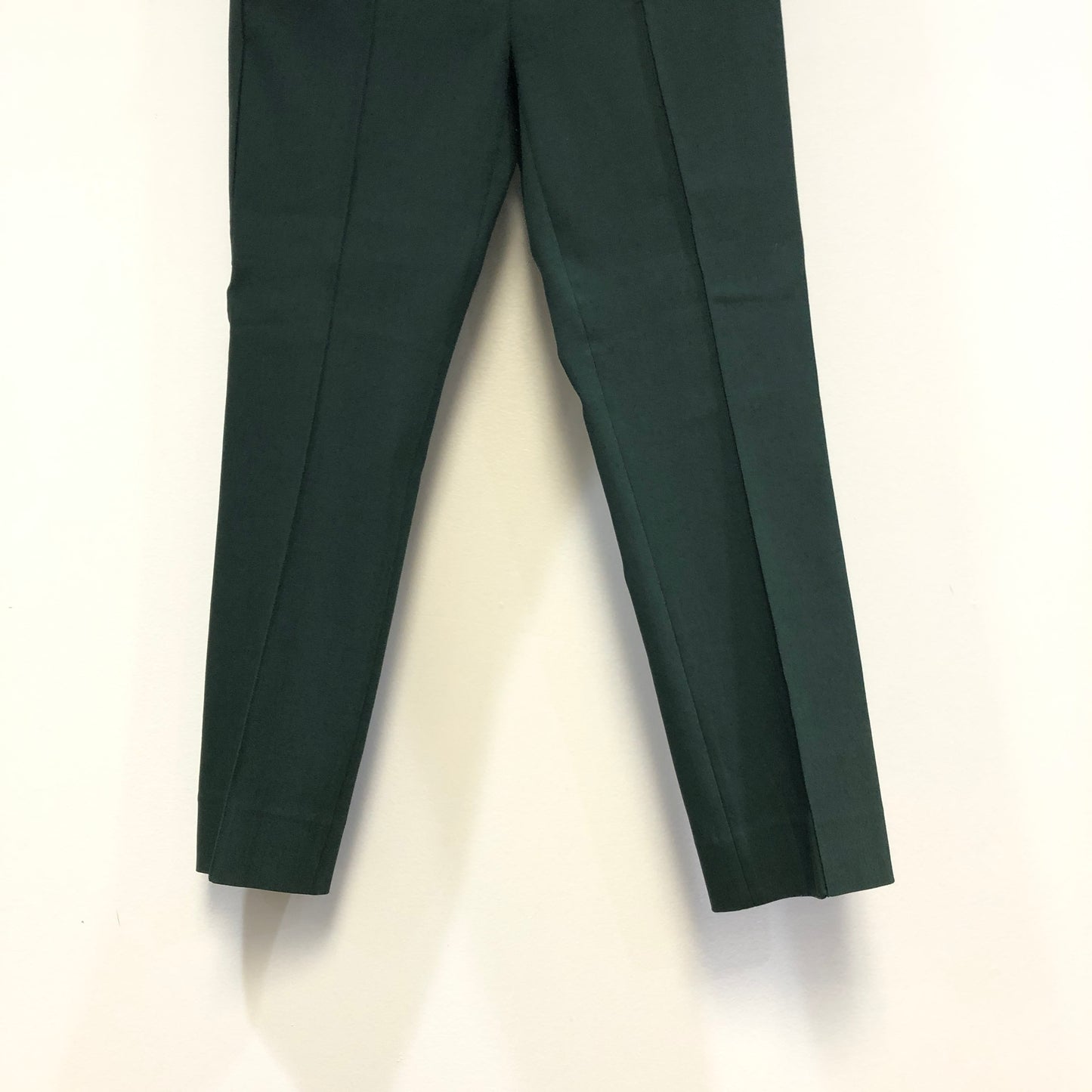 Sportmax Pine Green Slim‑Leg Dress Pants US 10