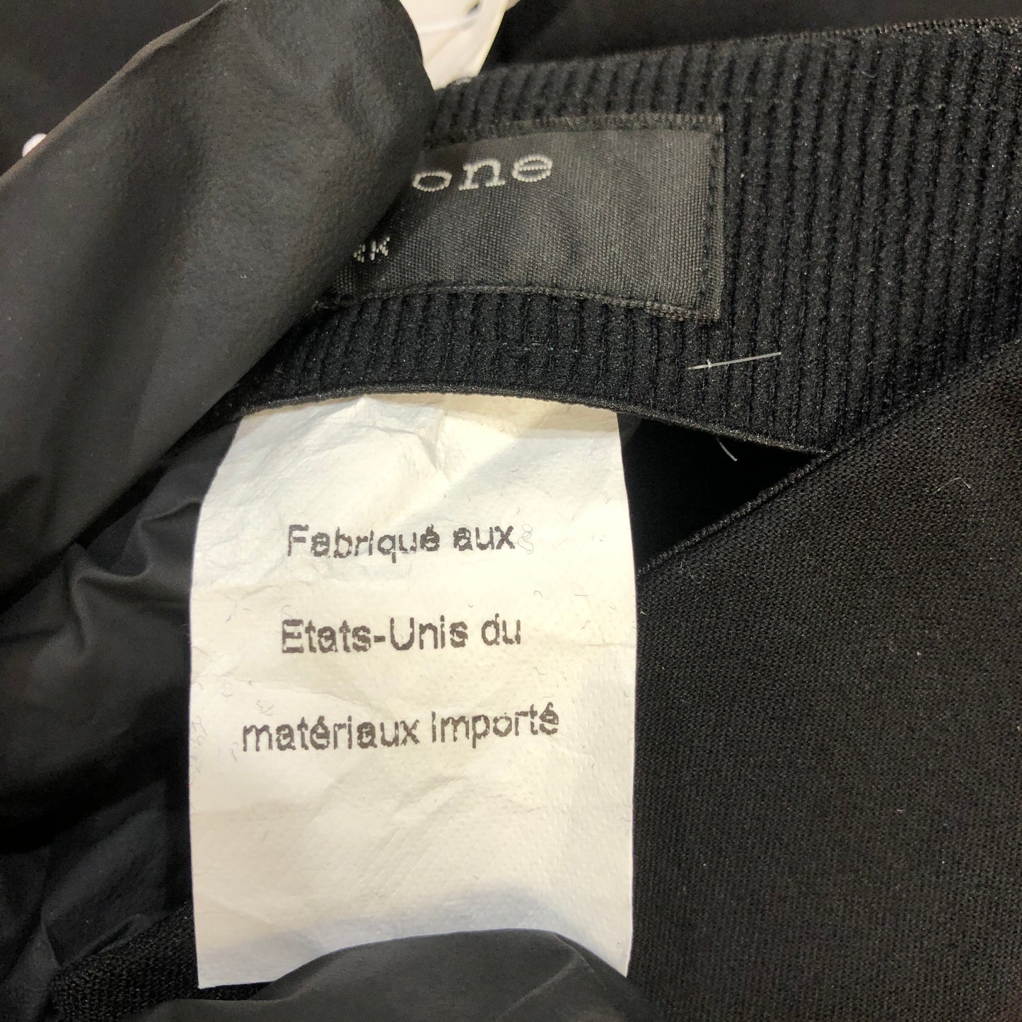 Rag & Bone Black Cropped Slim Ankle Pants Size 0
