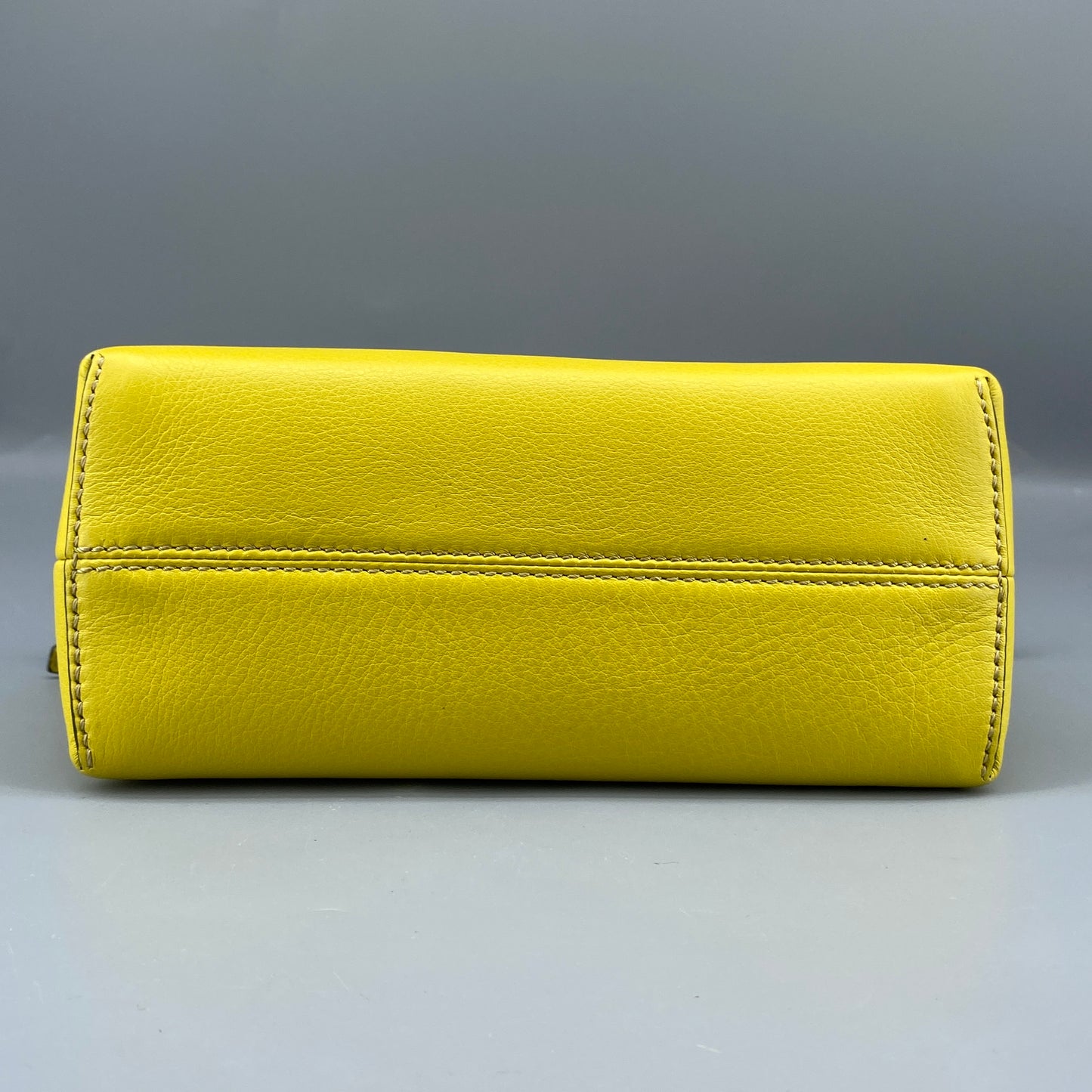 Fendi Yellow Leather By The Way Crossbody Bag