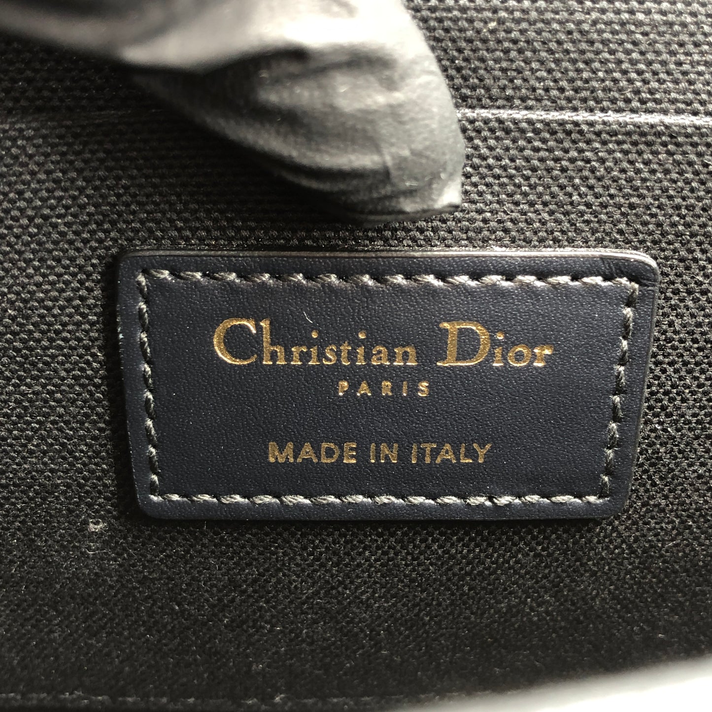Christian Dior Mini 30 Montaigne Box Bag Grey/navy/black