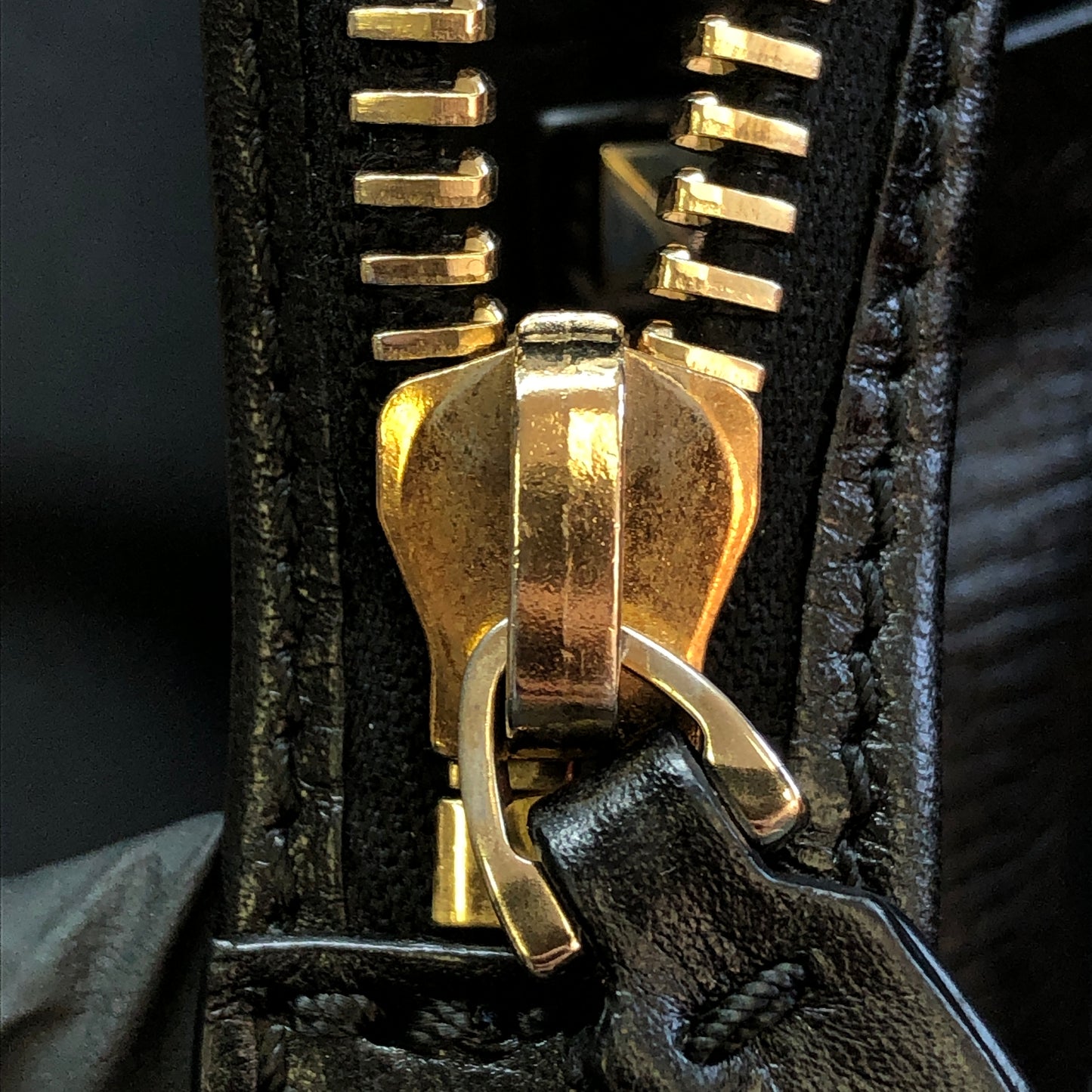 Valentino Garavani Black Leather Rockstud Tote Bag