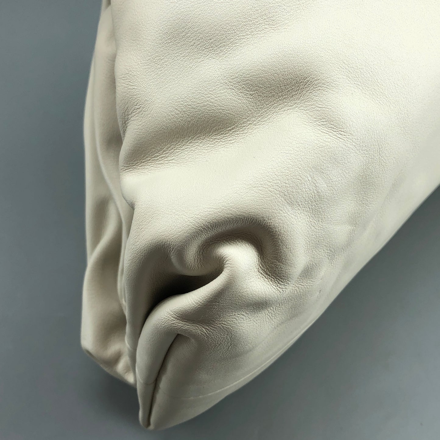 Bottega Veneta White The Pouch Clutch Bag