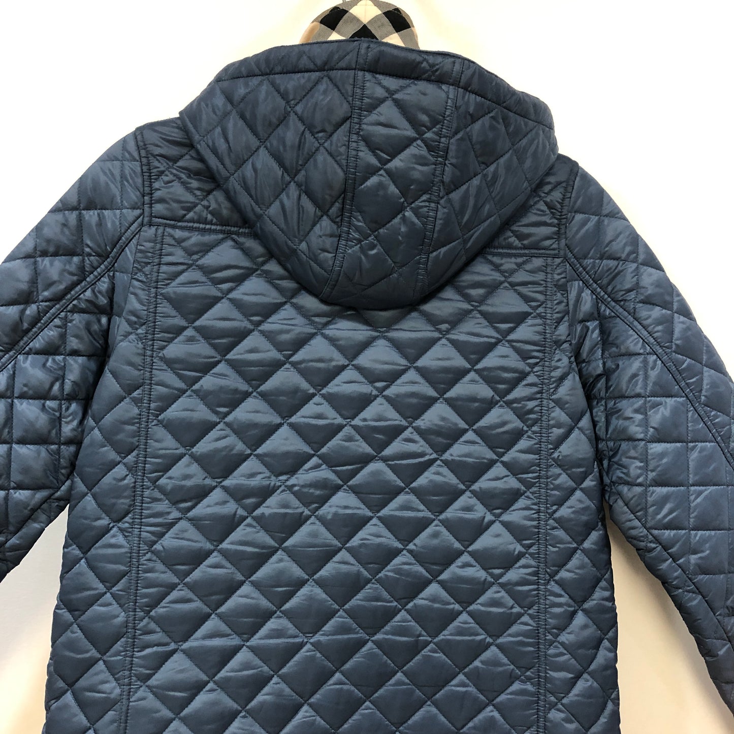 Burberry Kids Quilted Jacket 14Y (164cm) Navy Blue