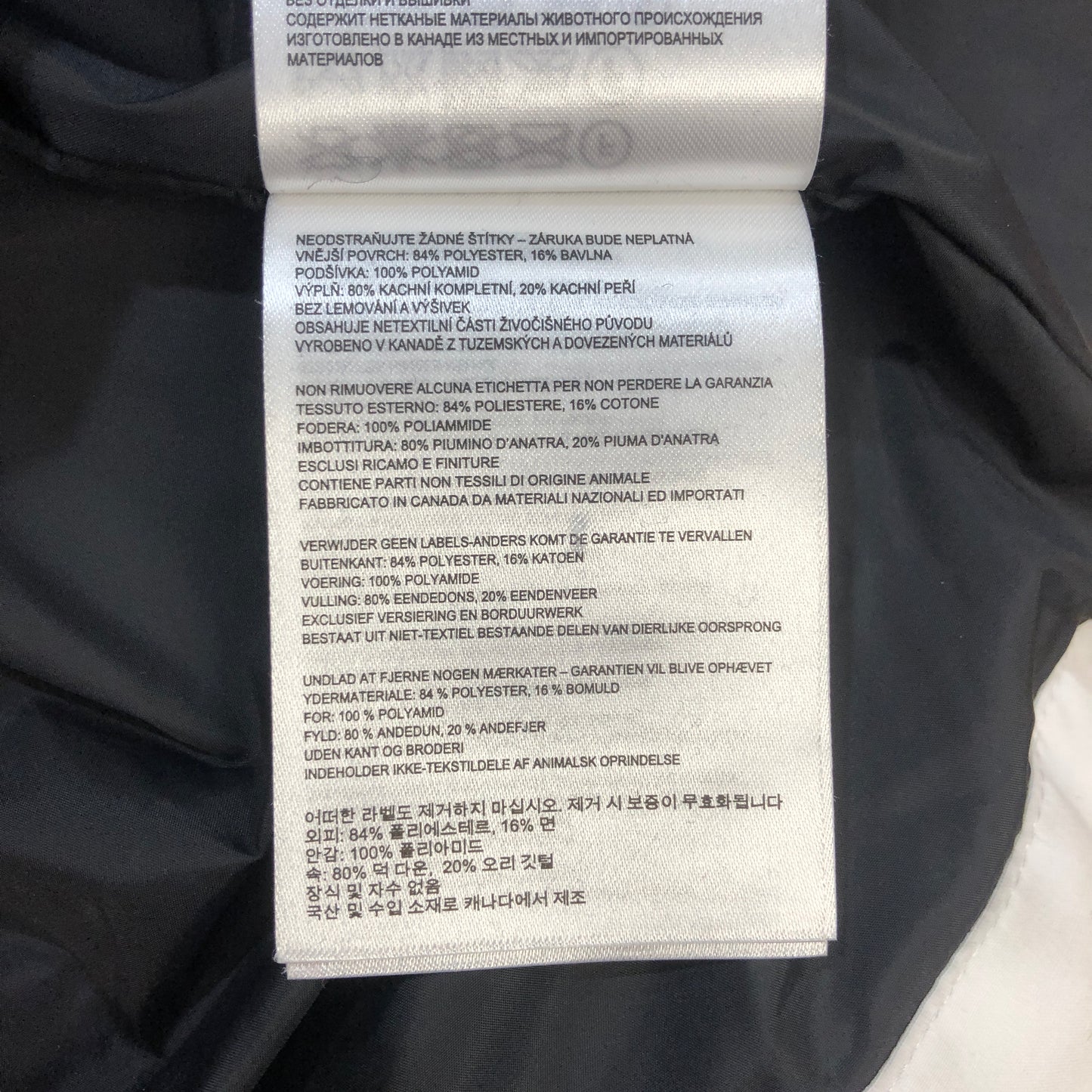 Canada Goose Freestyle Crew Vest Size M White