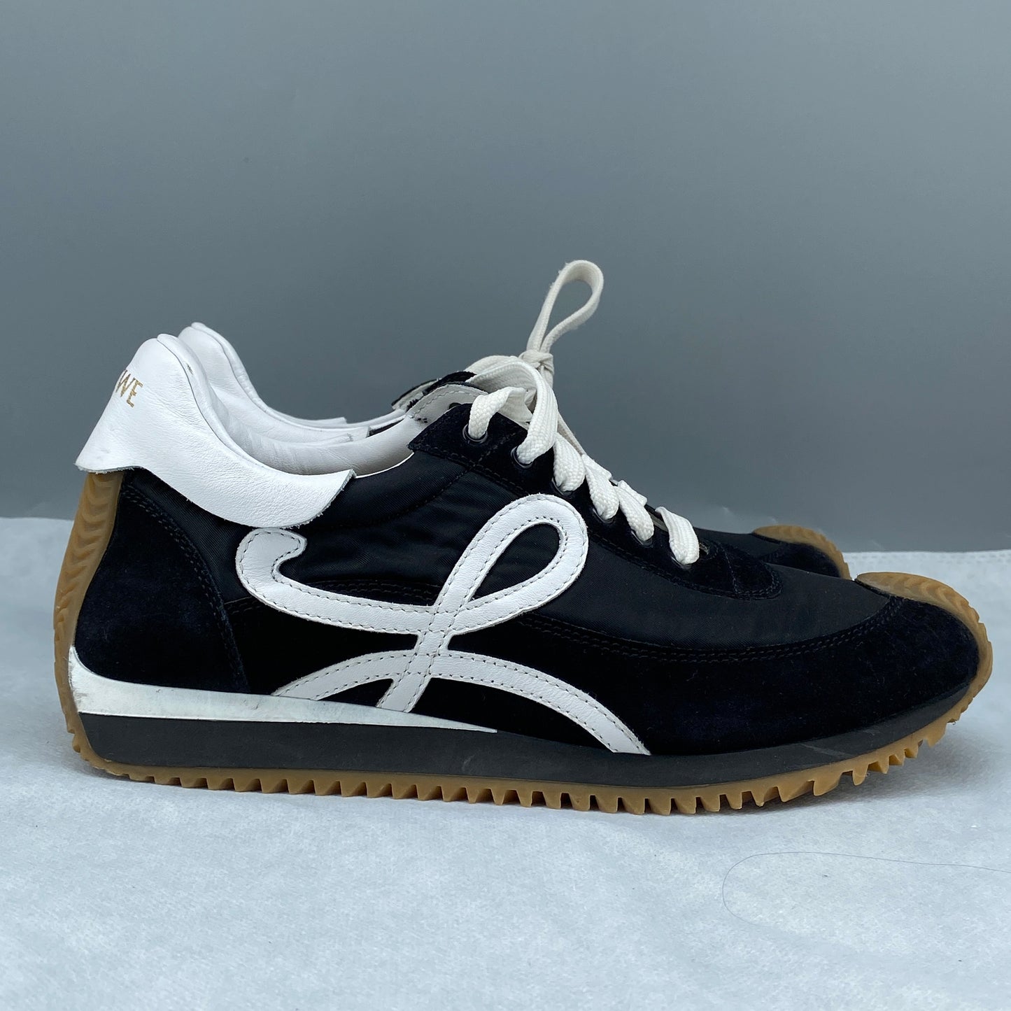 Loewe Women Black Flow Runner Sneakers Size 38