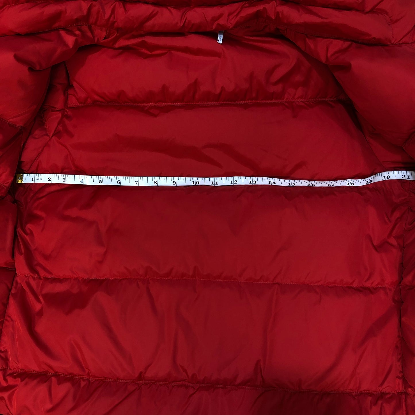 Moncler Floral Print Red Trim Hooded Down Jacket Size 1