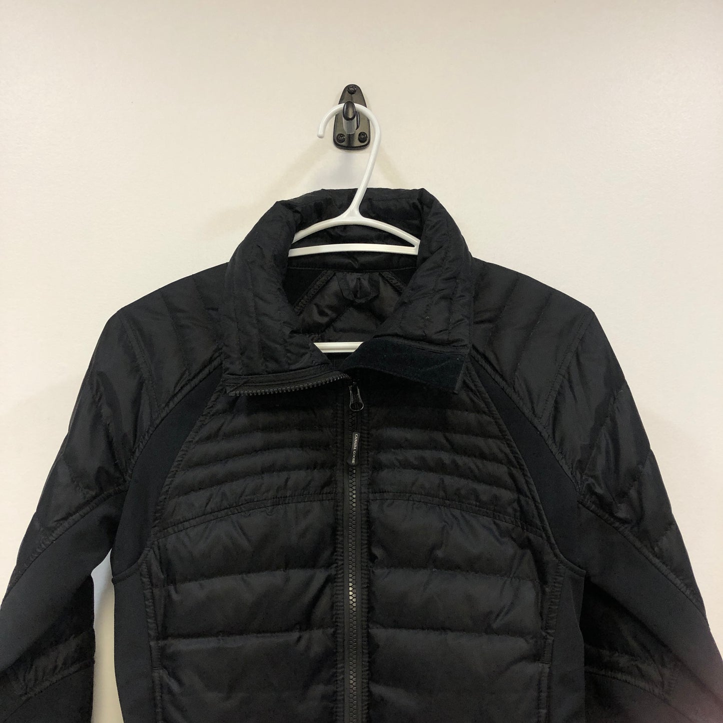 Canada Goose Black Quilted Down Puffer Jacket Size 2XS