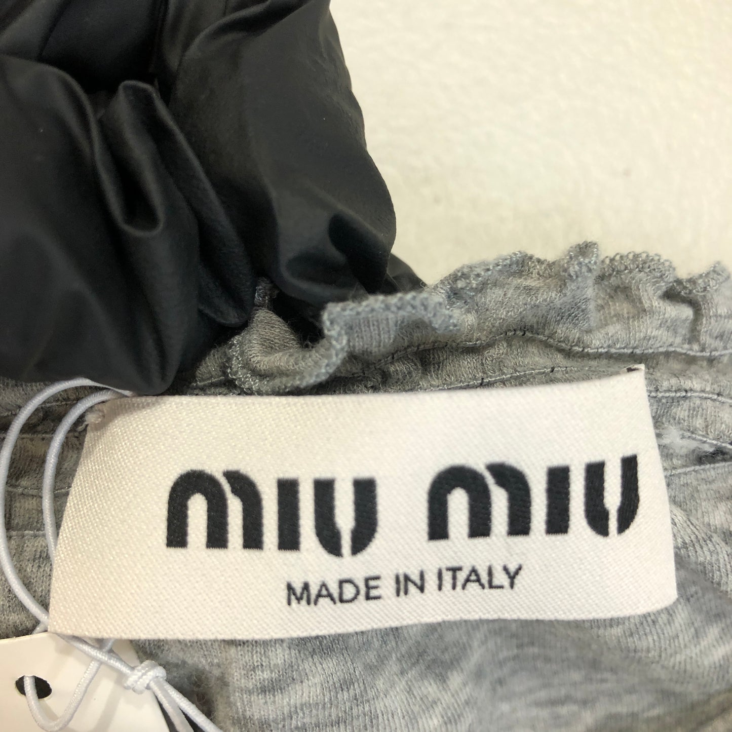 Miu Miu Grey Cotton Camisole & Midi Skirt Set Size XS