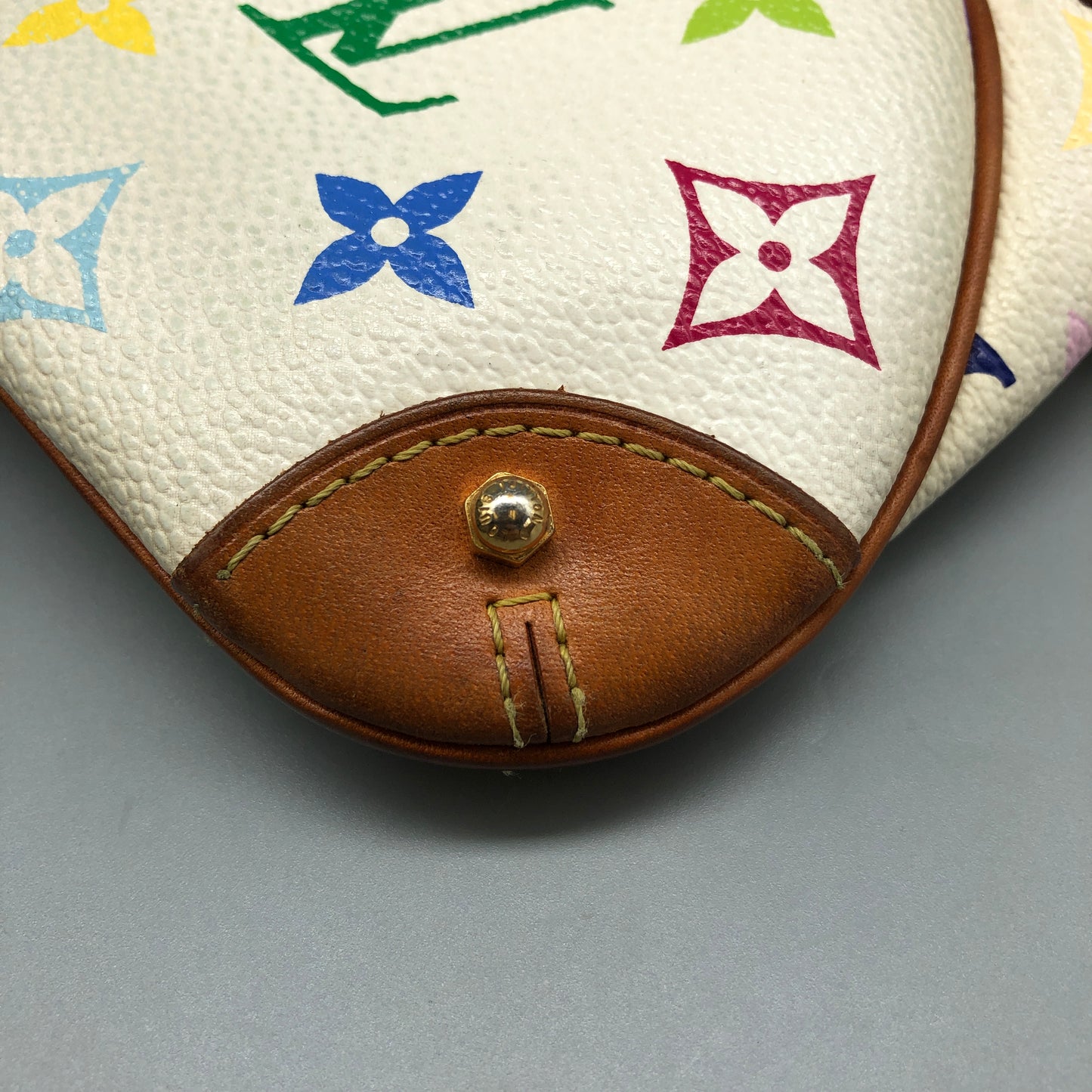Louis Vuitton Multicolor White Mini Pochette Bag