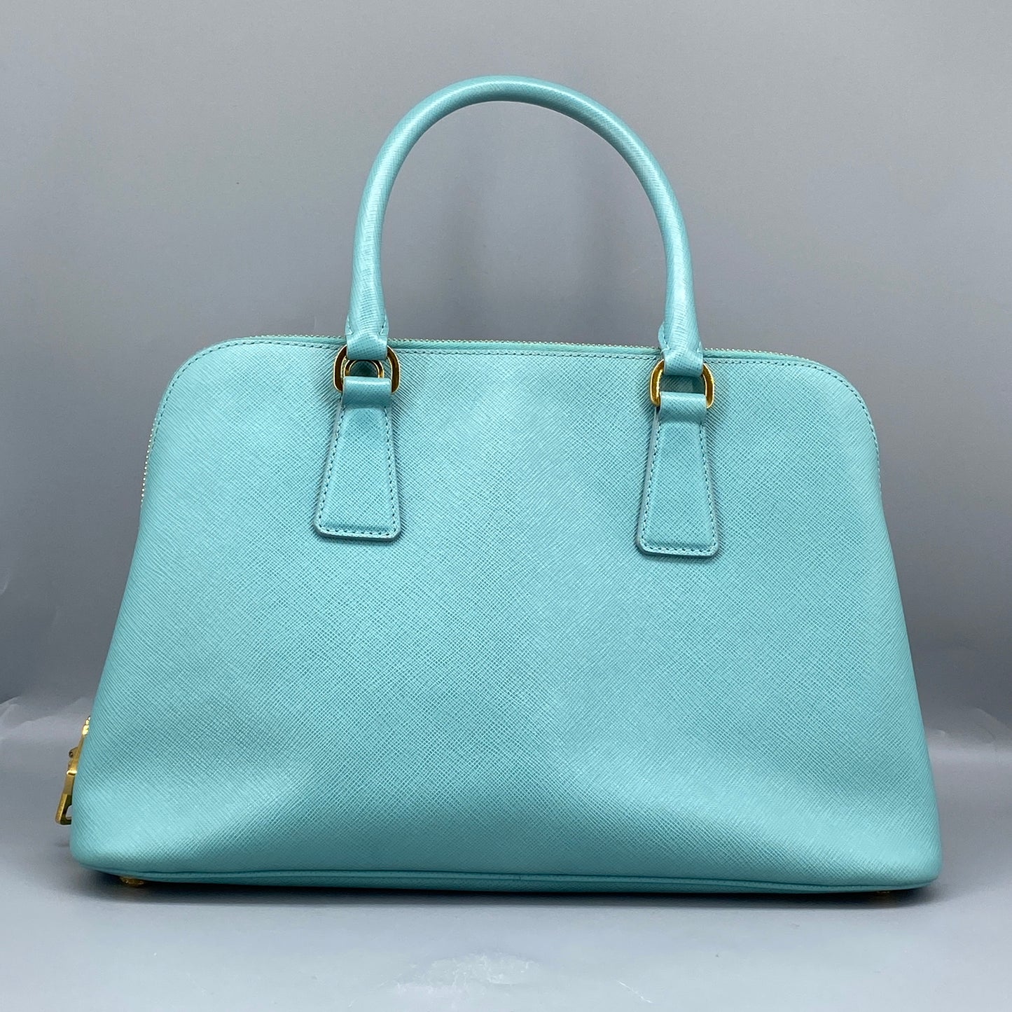 Prada Saffiano Tiffany Blue Promenade Handbag