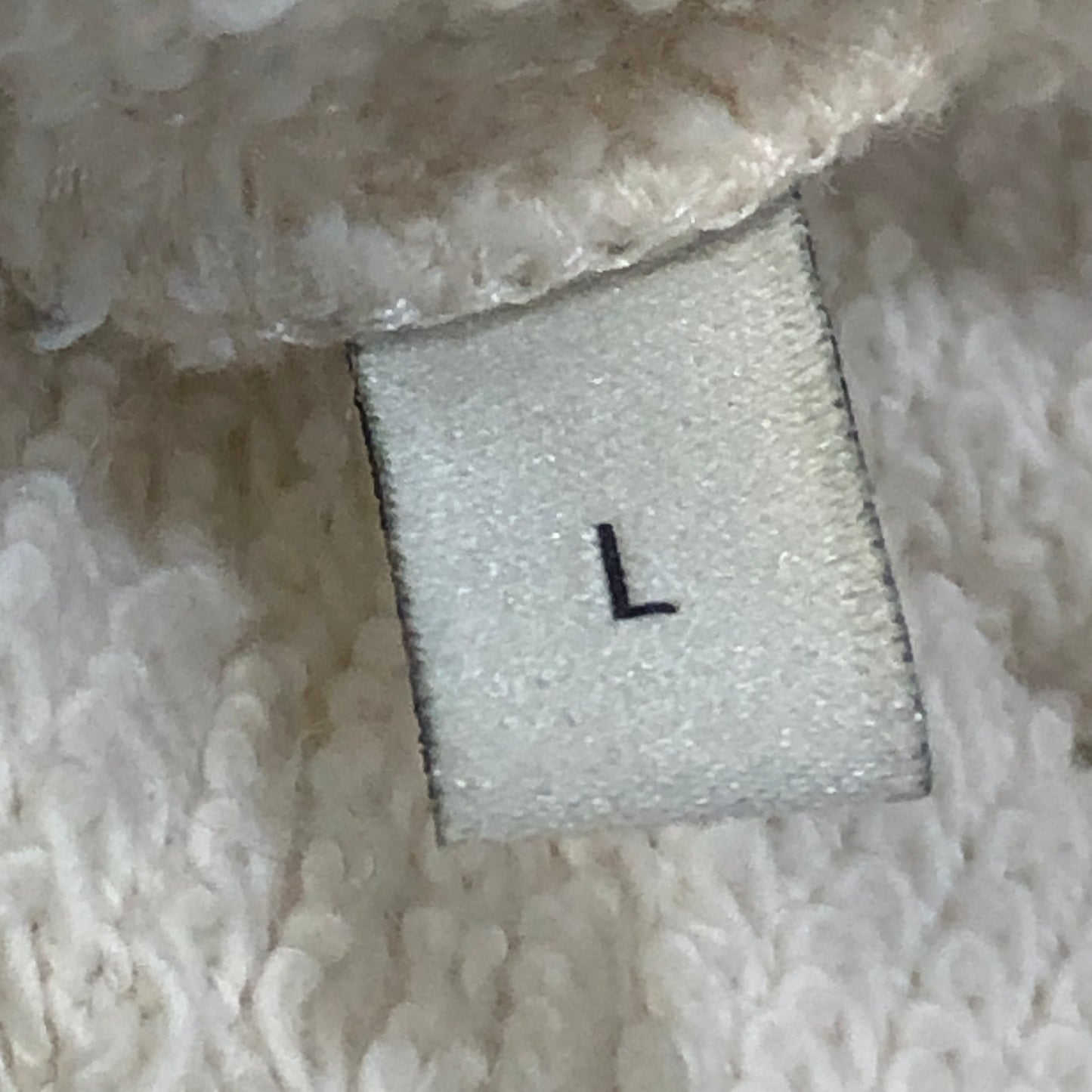 Gucci Off White Crew Neck Graphic Print Sweatshirt Size L