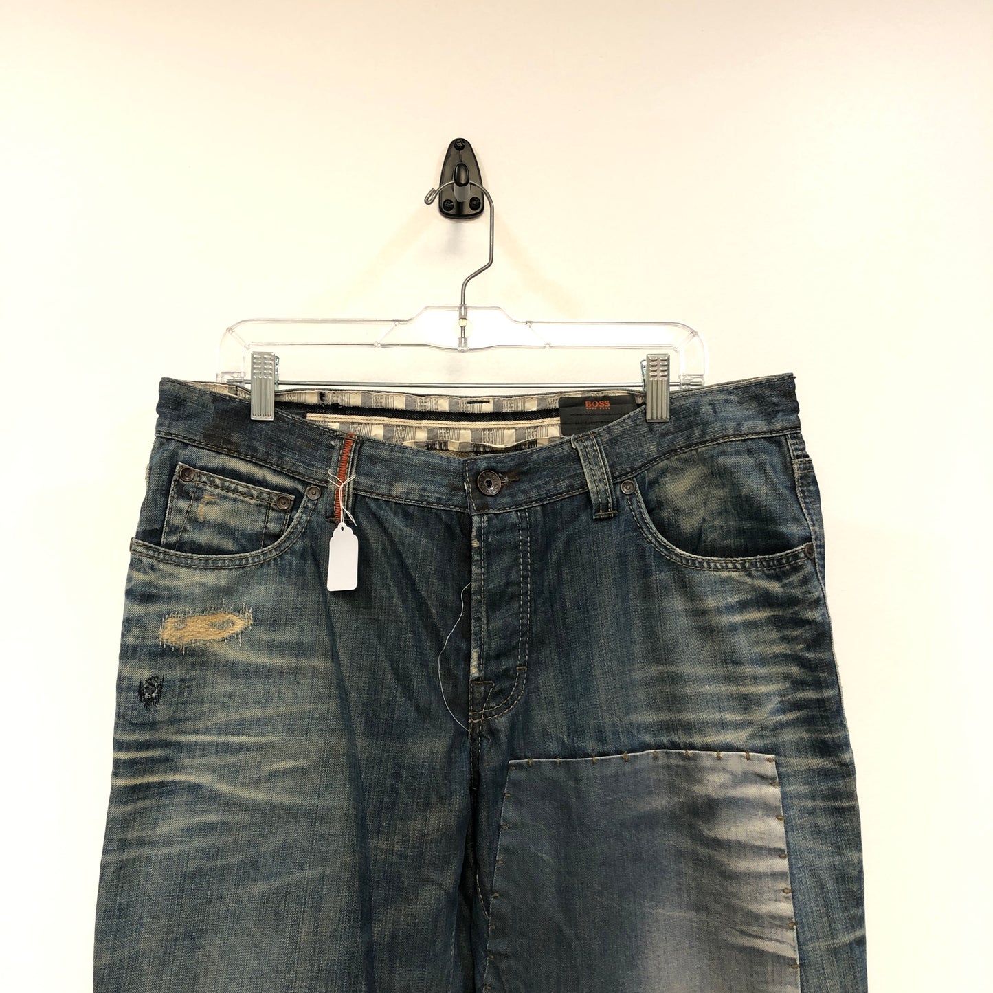 Hugo Boss Washed Straight Denim Jeans  W38 L34