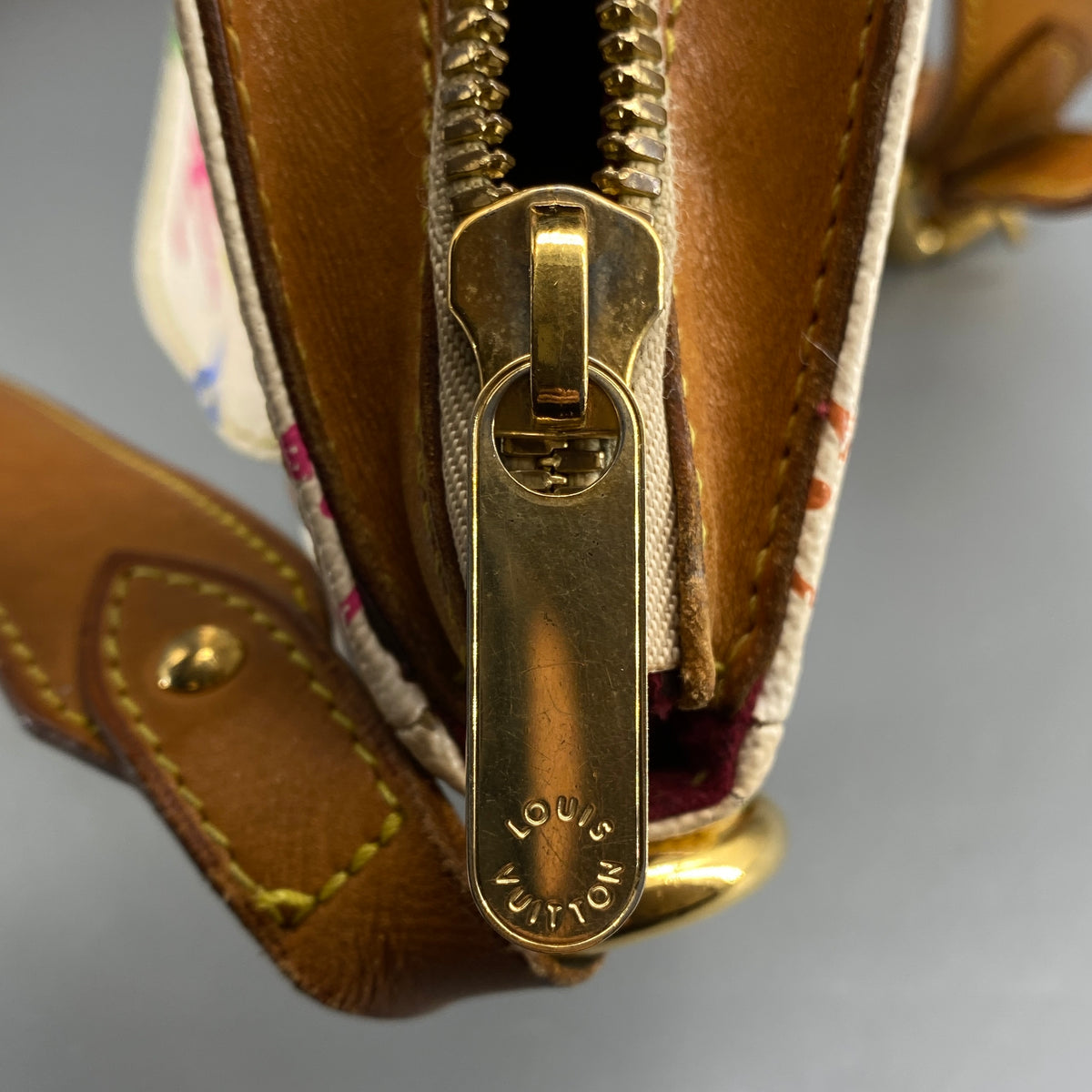 Louis Vuitton Monogram Multicolour Lodge White Shoulder Bag