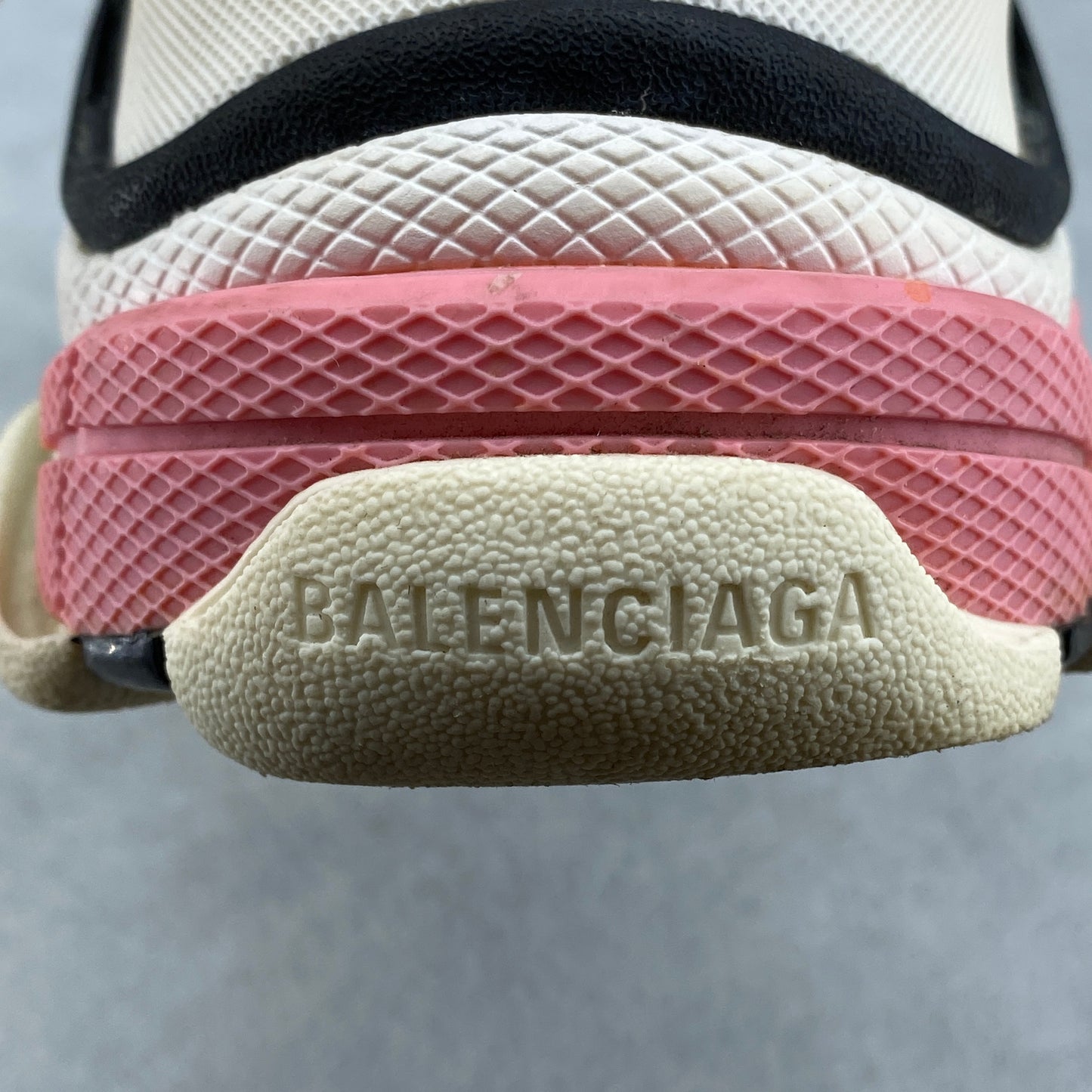 Balenciaga Women's Triple S Sneakers Size 38 White & Pink