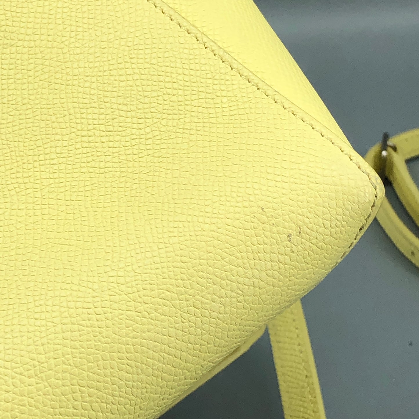 Celine Nano Belt Bag Leather Handbag Light Yellow