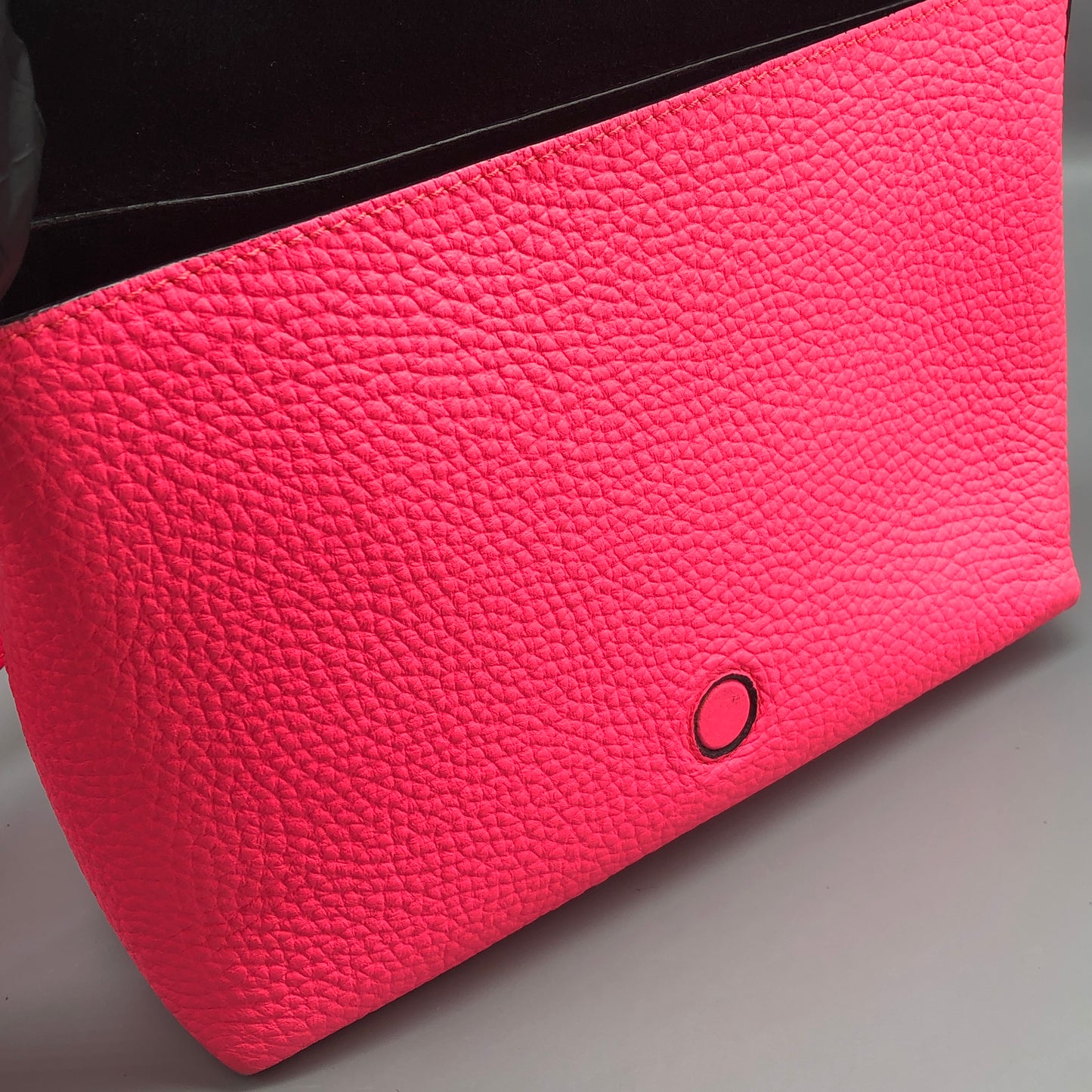 Burberry Pink Grained Leather Crossbody Bag