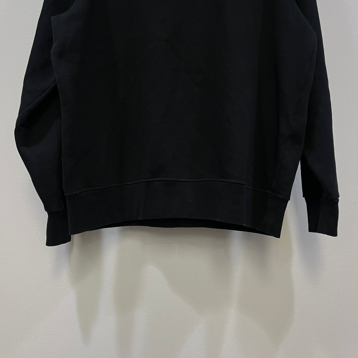 Burberry Black Crew Neck Sweatshirt Size L