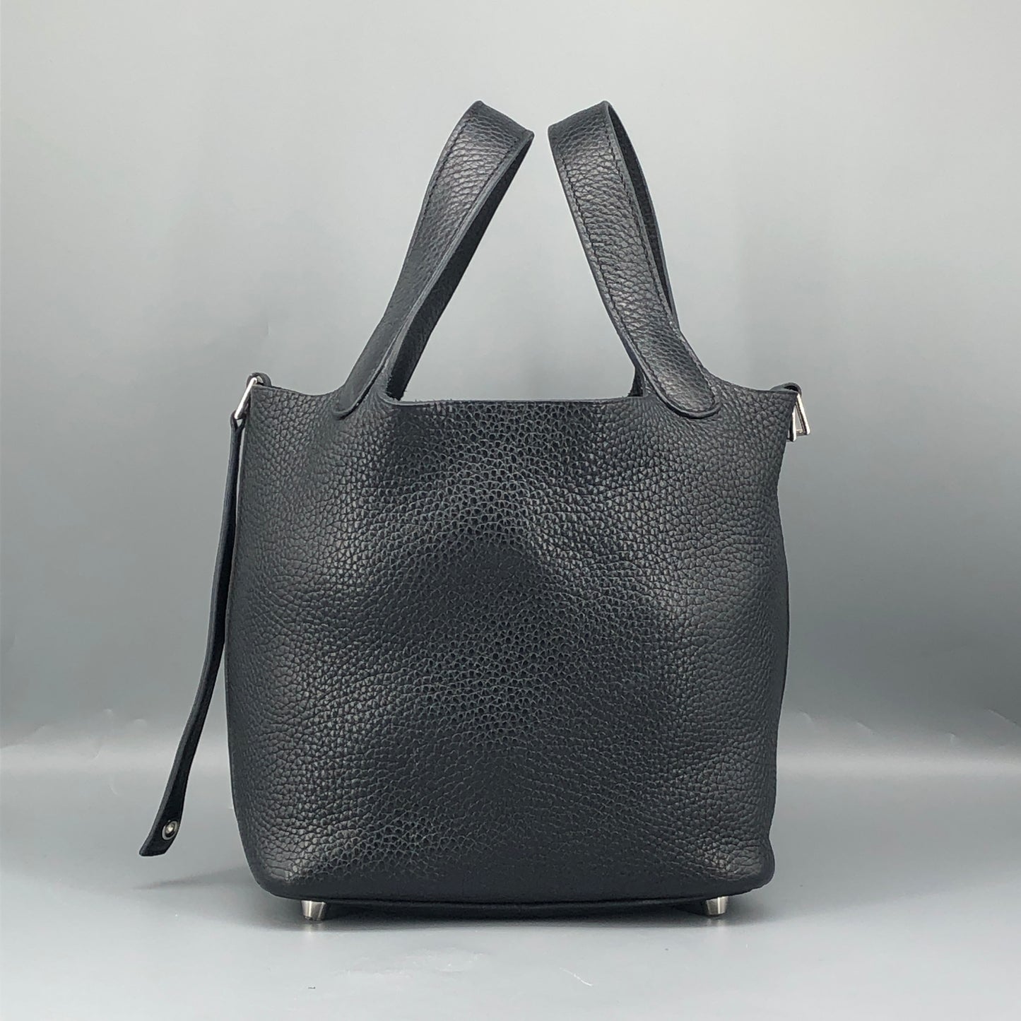 Hermes 2018 Picotin Lock 18 Bucket Bag  Black