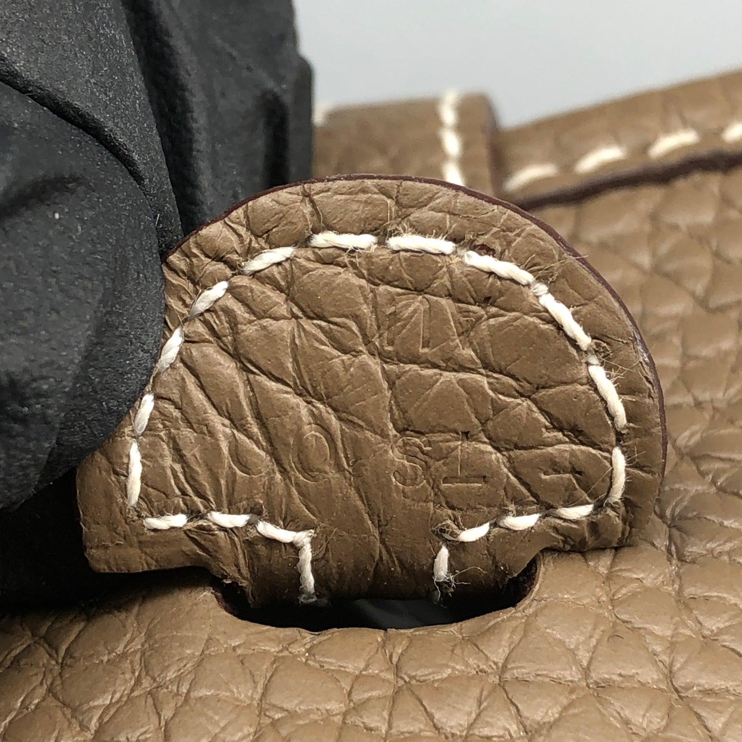 Hermes Mini Evelyne Bag 2021 Etoupe Color