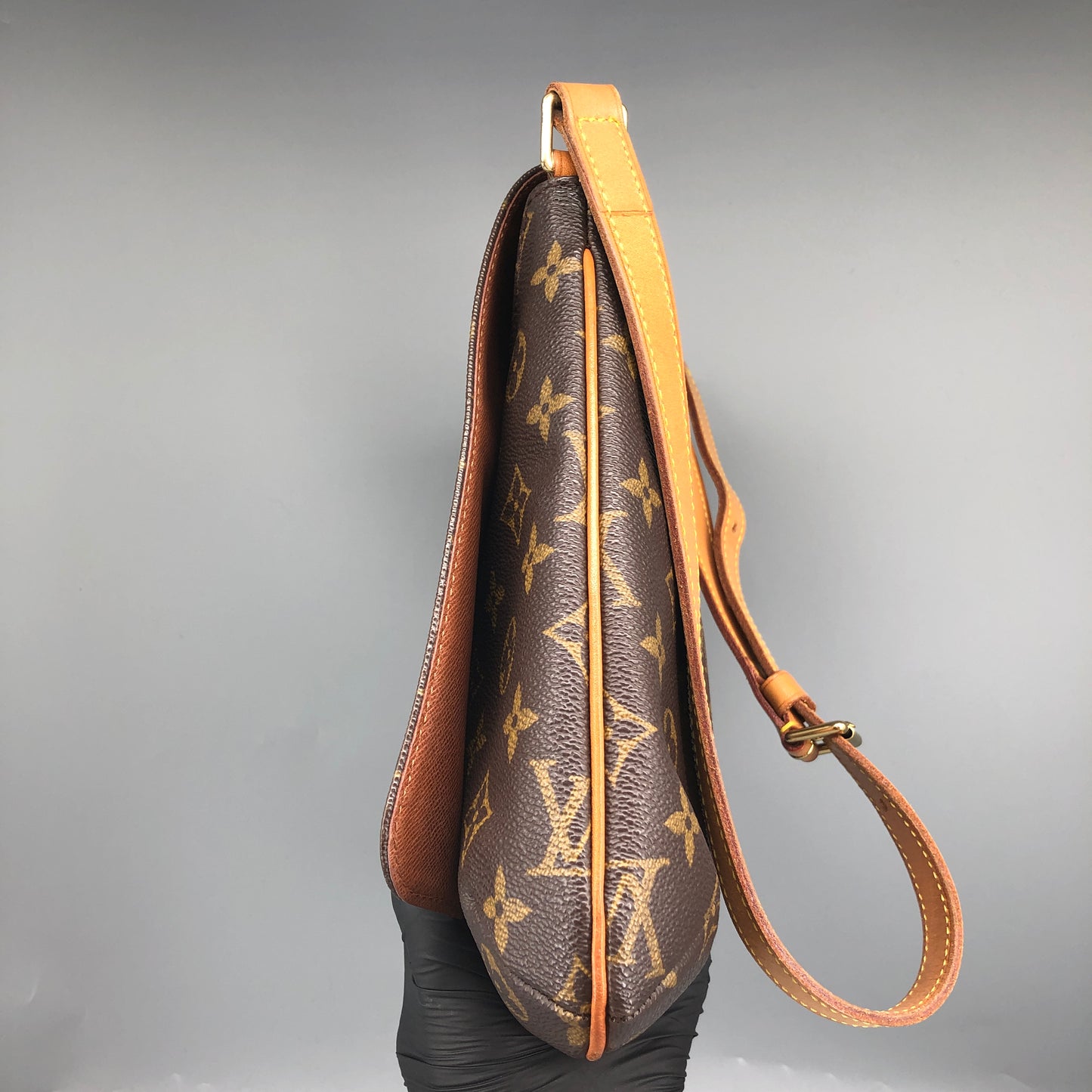 Louis Vuitton Monogram Musette Salsa Crossbody Bag Brown
