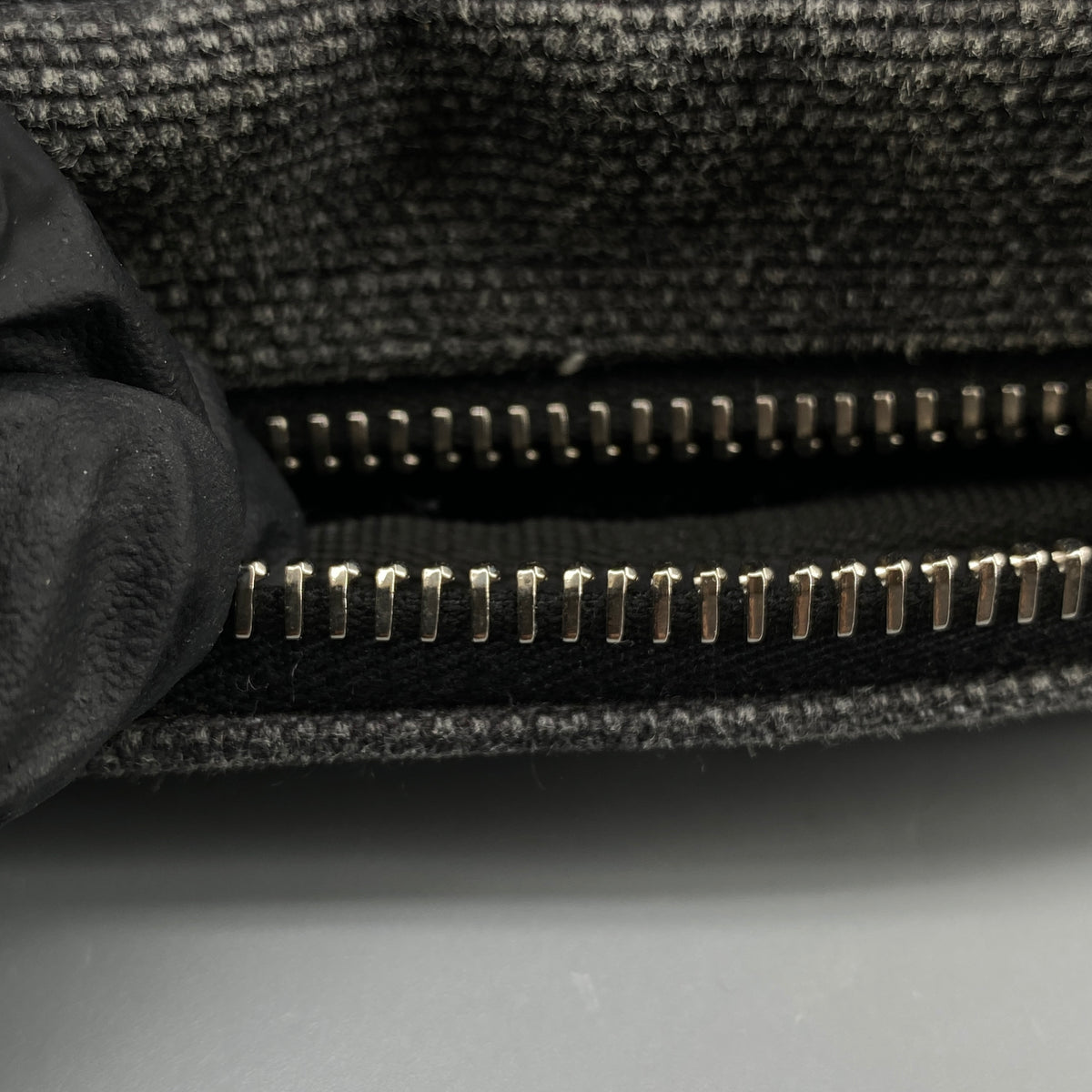Off-White Grey Canvas Crossbody Camera Bag