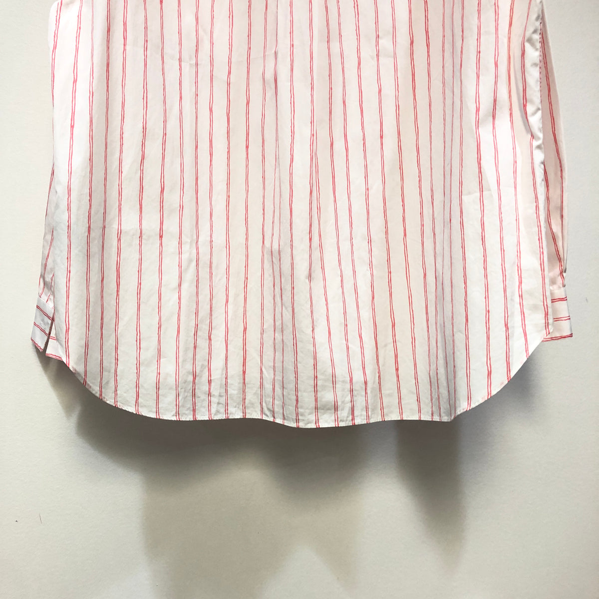 Christian Dior And HYLTON NEL Oversized Pink White Shirt size 39