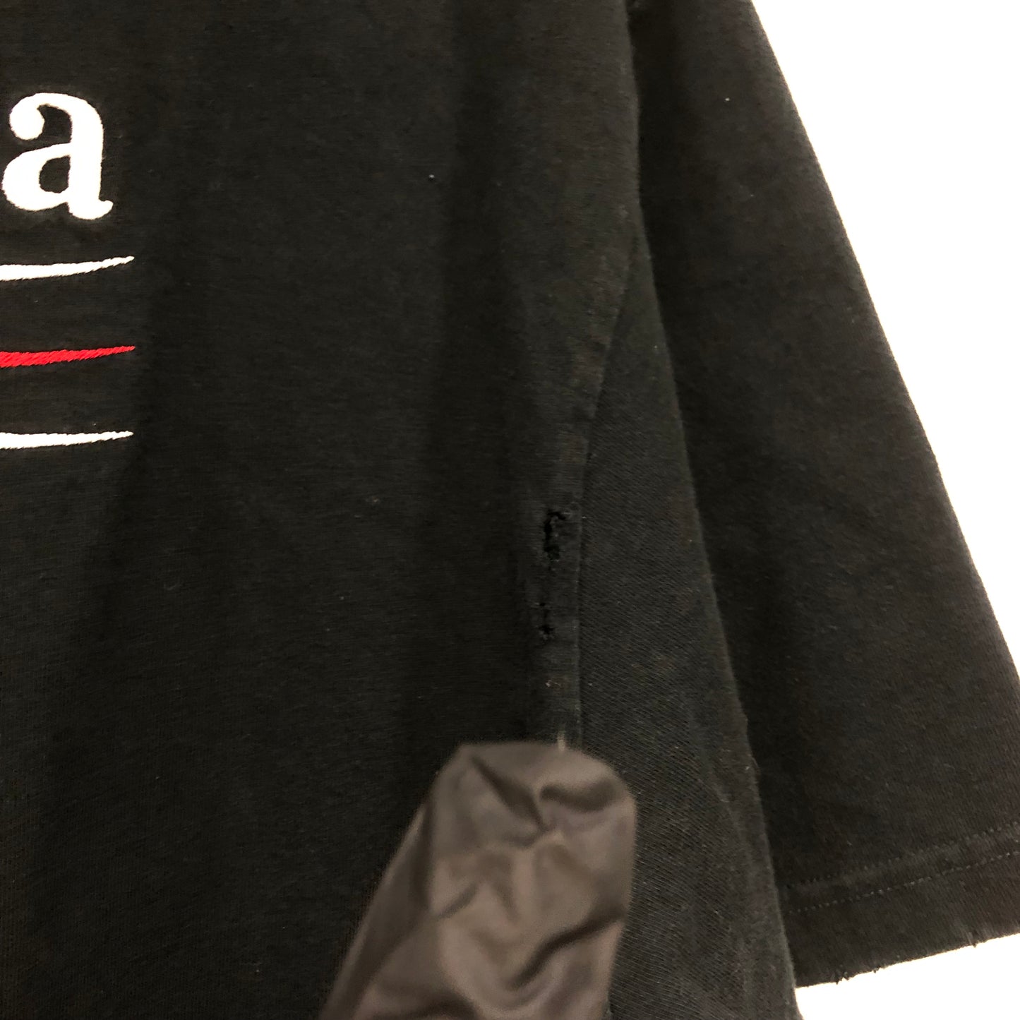 Balenciaga Logo T-Shirt Size XS Black