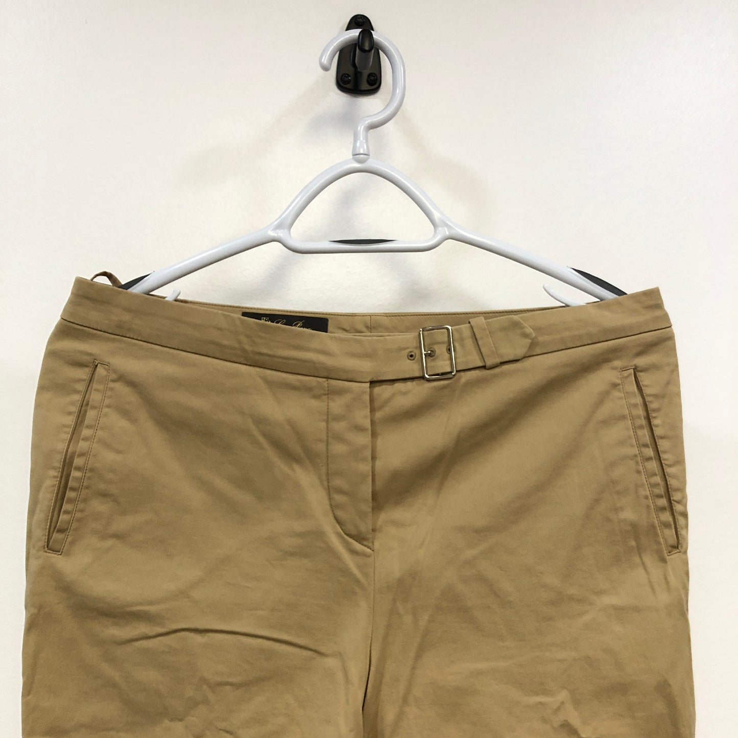 Loro Piana Brown Straight‑Leg Trousers Size 44