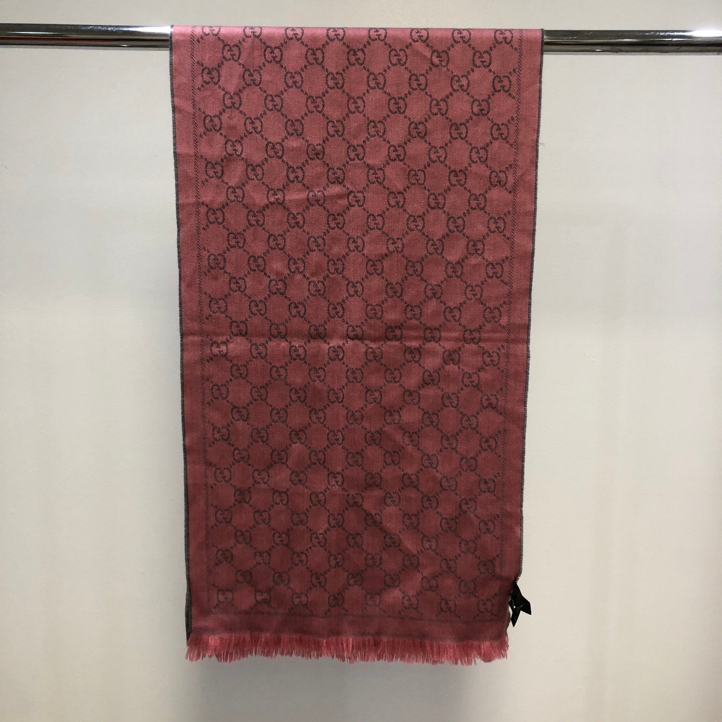 Gucci GG Supreme Reversible Wool Scarf