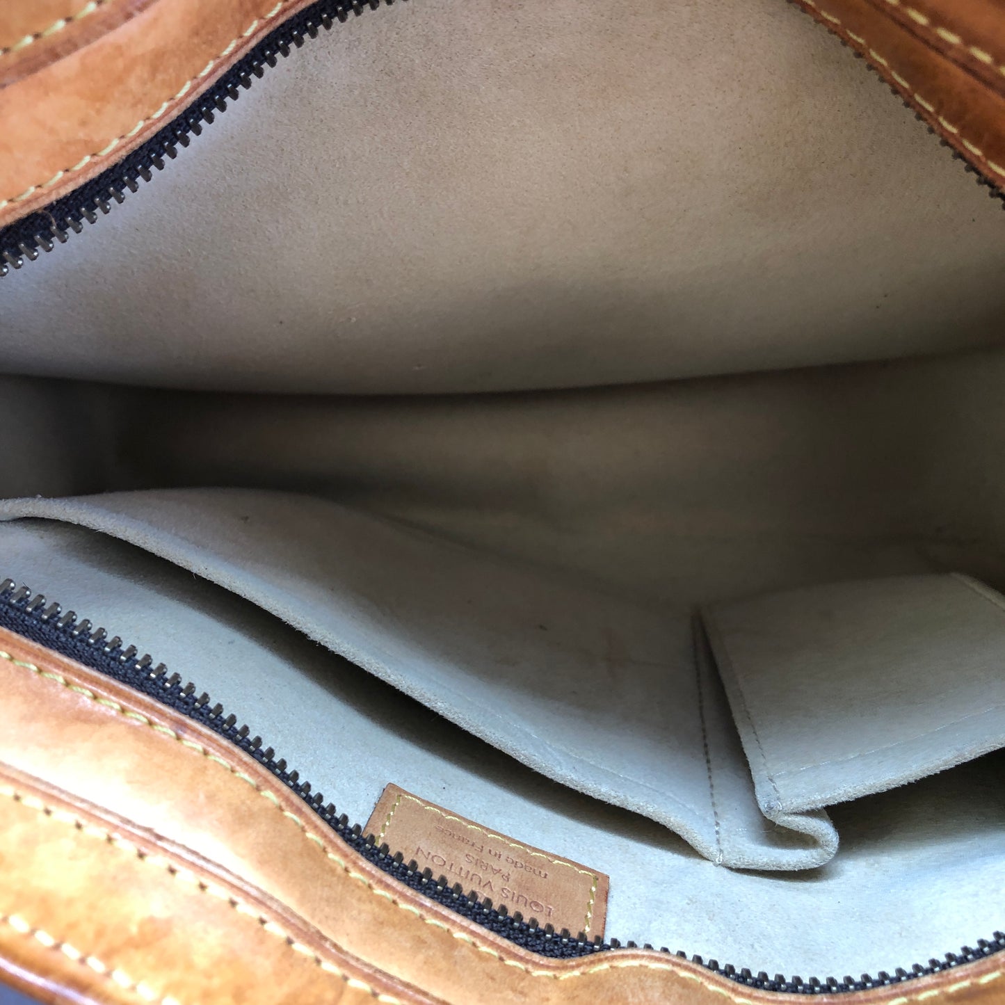 Louis Vuitton Monogram Hudson GM Bag Brown
