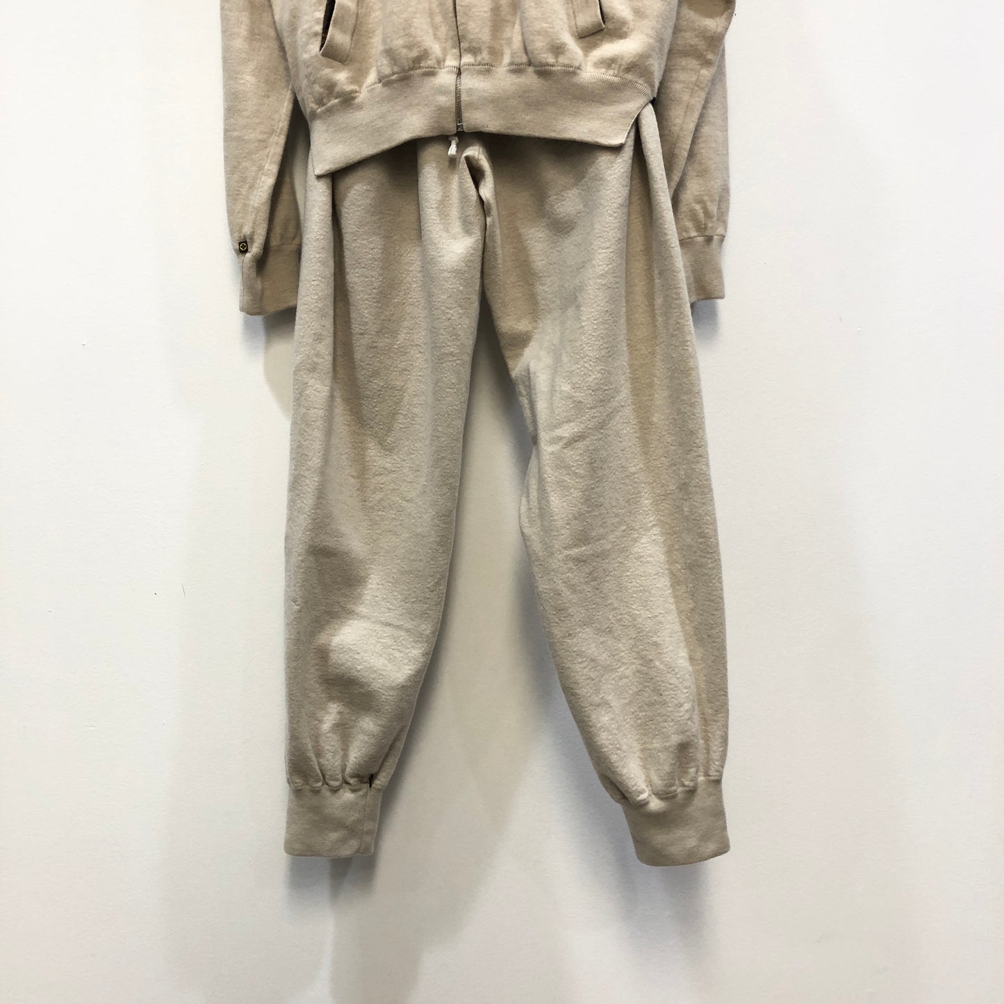 Louis Vuitton Beige Tracksuit Set Hoodie & Jogger Pants Size S