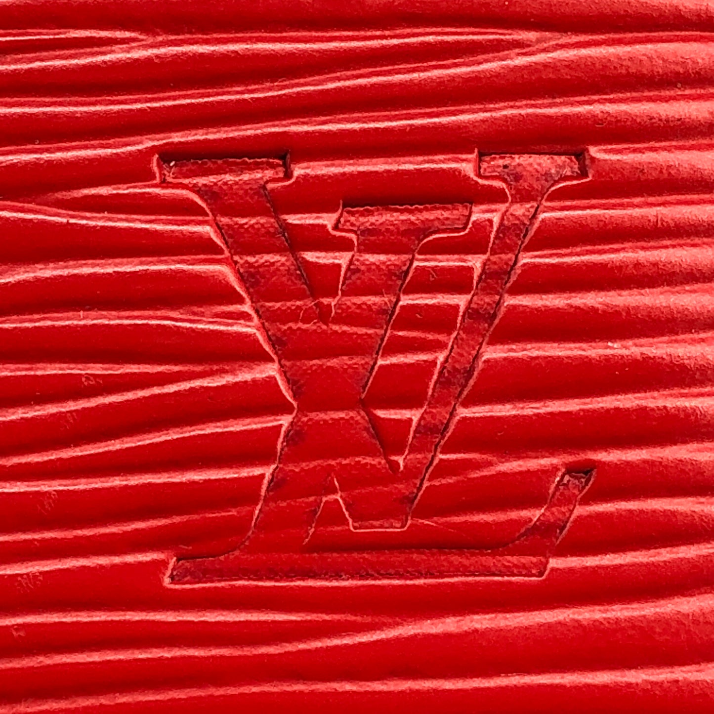 Louis Vuitton Epi Leather Zippy Wallet Red