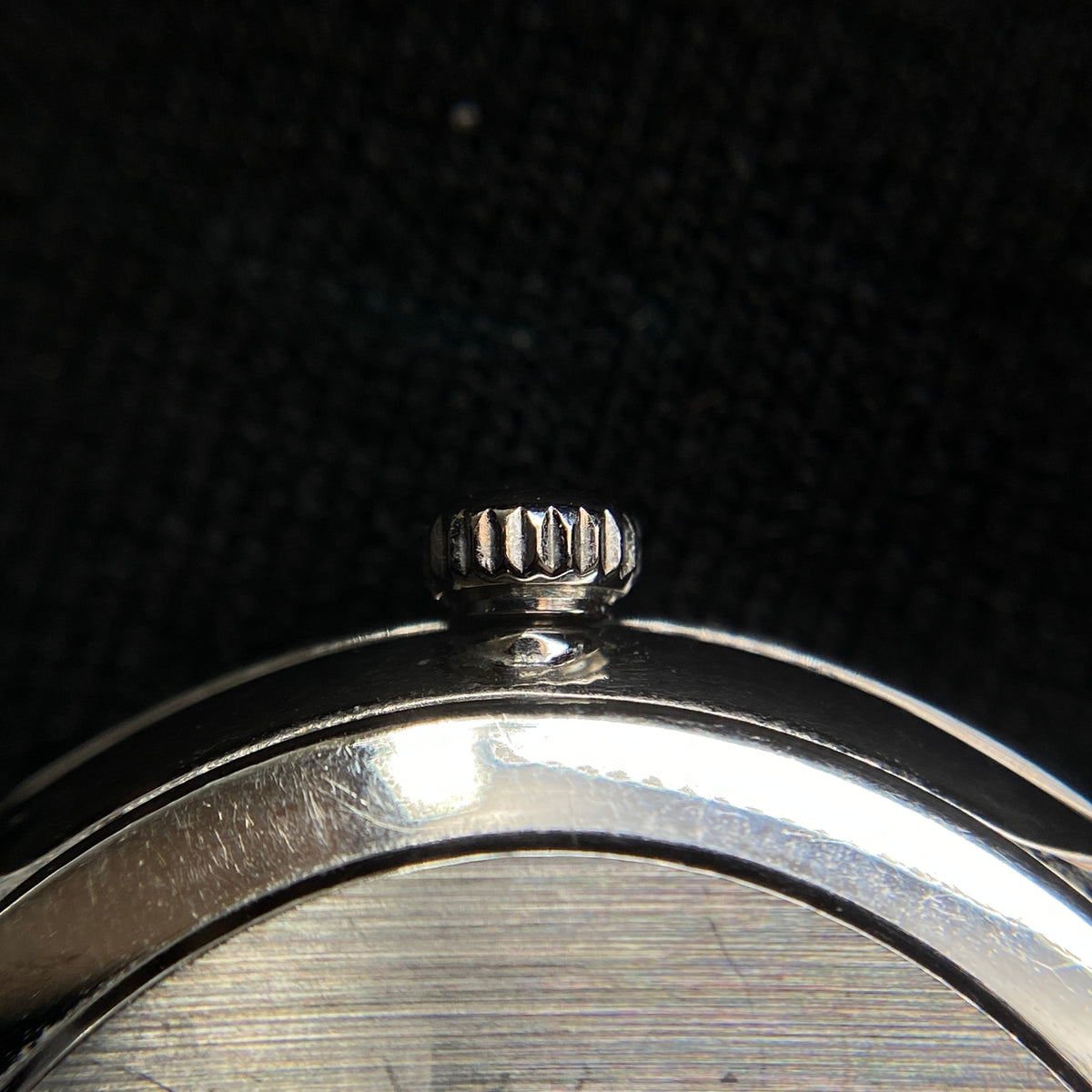Omega 27mm Stainless Steel Watch With Natural Diamonds