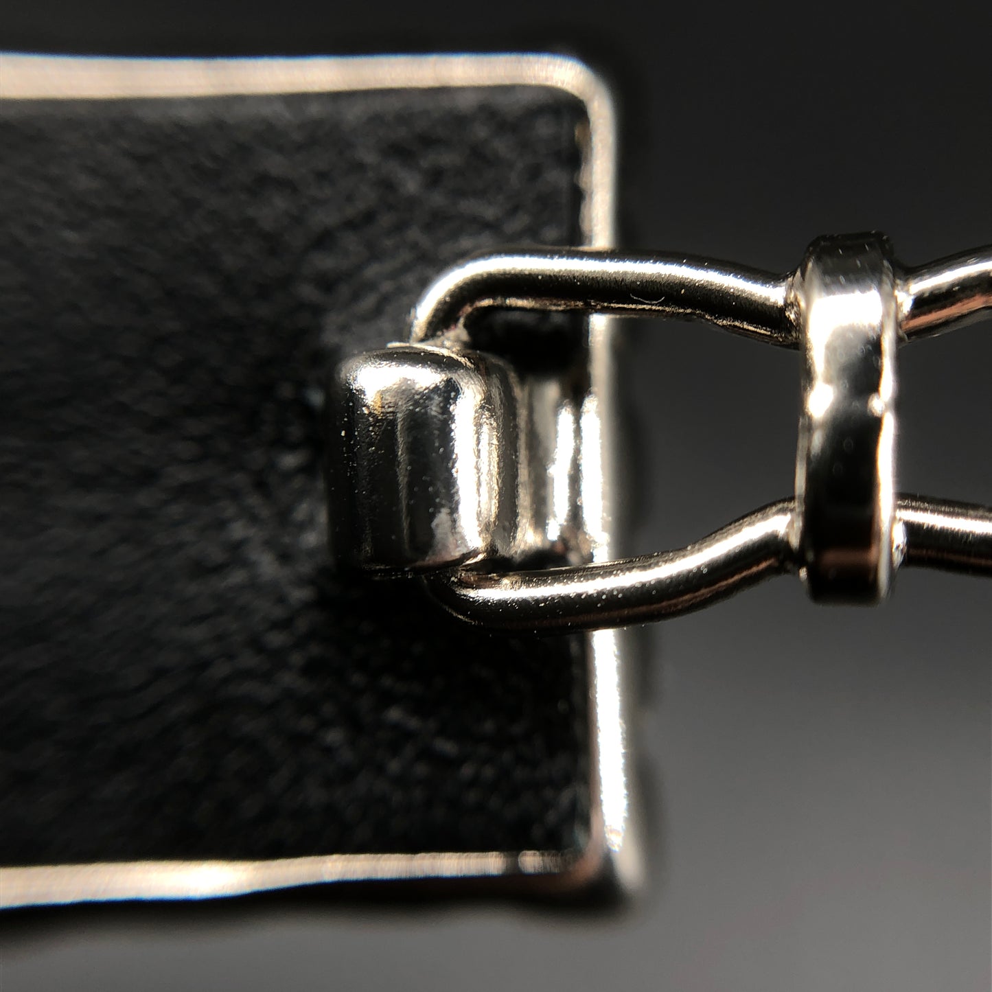 Chanel 2023 Silver Crystal Logo Barrette