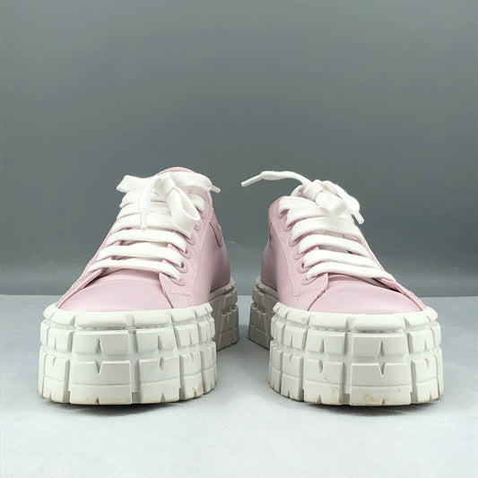 Prada women's Re-Nylon Platform Sneakers Pink Size 37.5