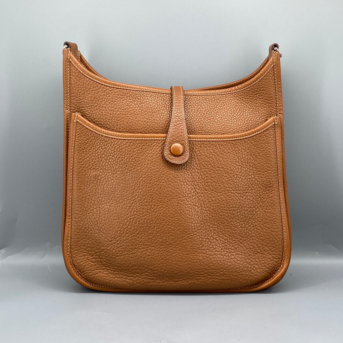 Hermes 2010 Evelyne 29 Shoulder Bag Gold