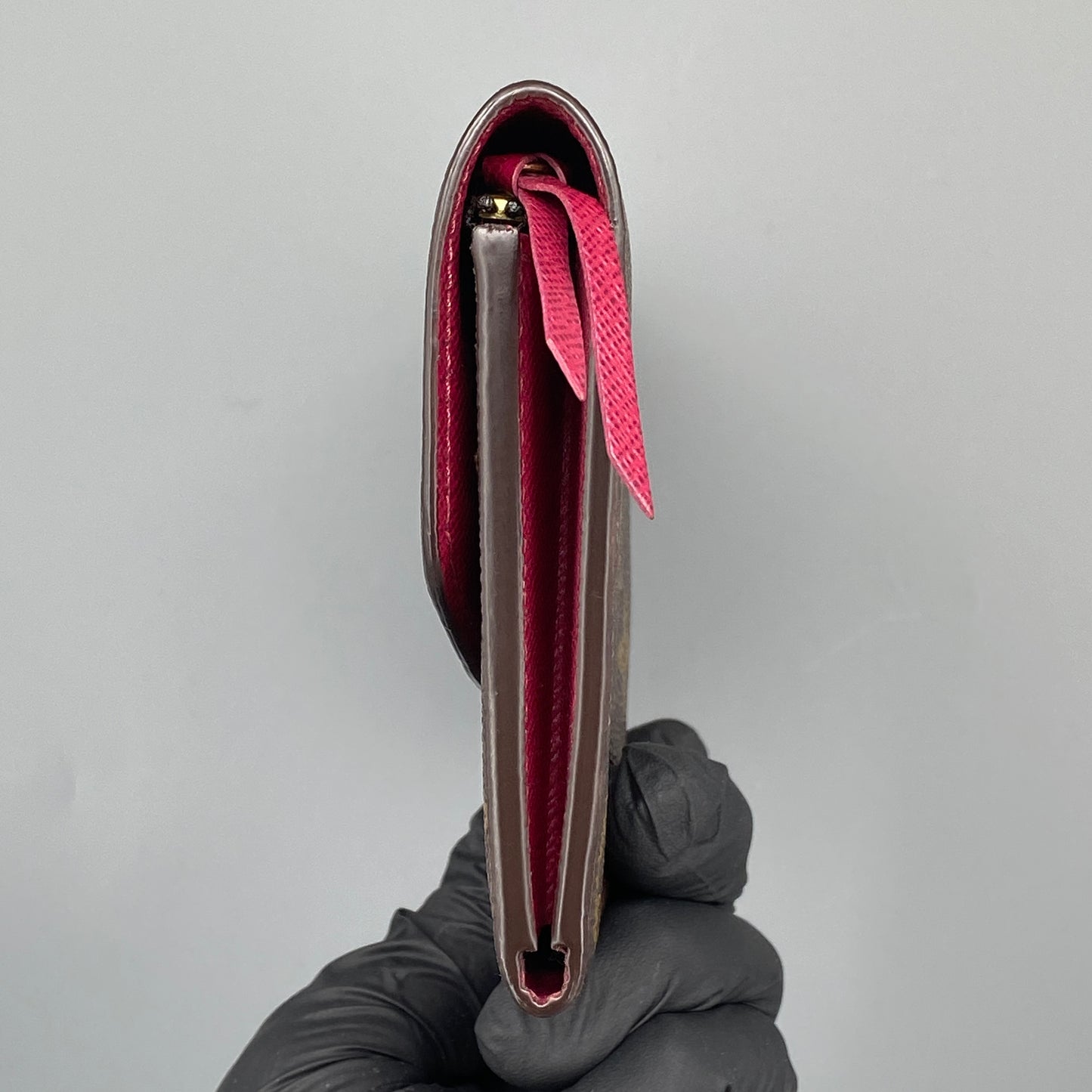 Louis Vuitton Brown Monogram Flap Long Wallet