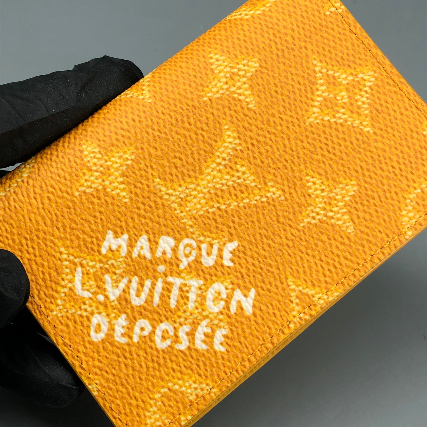 Louis Vuitton Pocket Organizer Card Holder Yellow